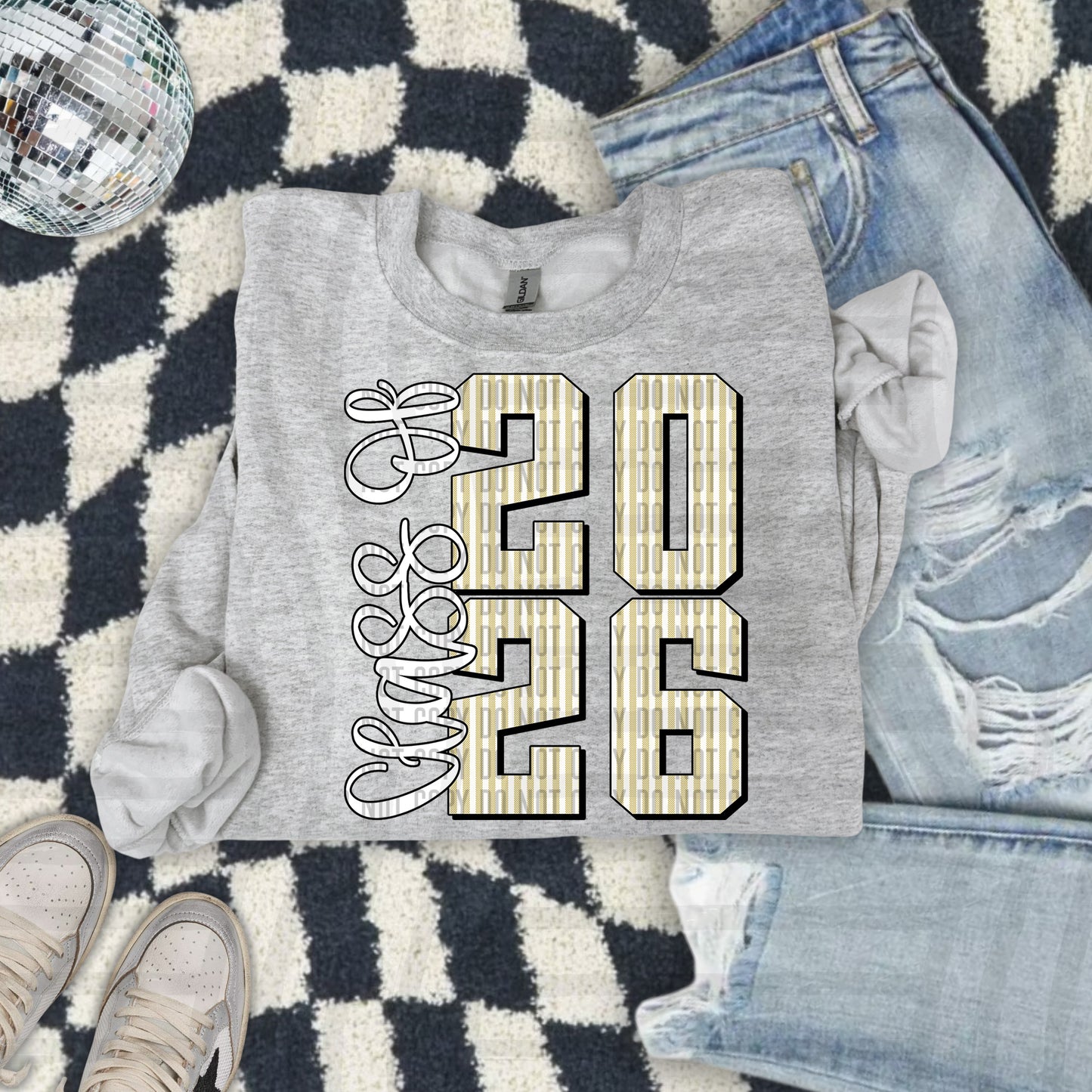Class of 2026 - Choose your color - Digital Download 300DPI PNG FILE