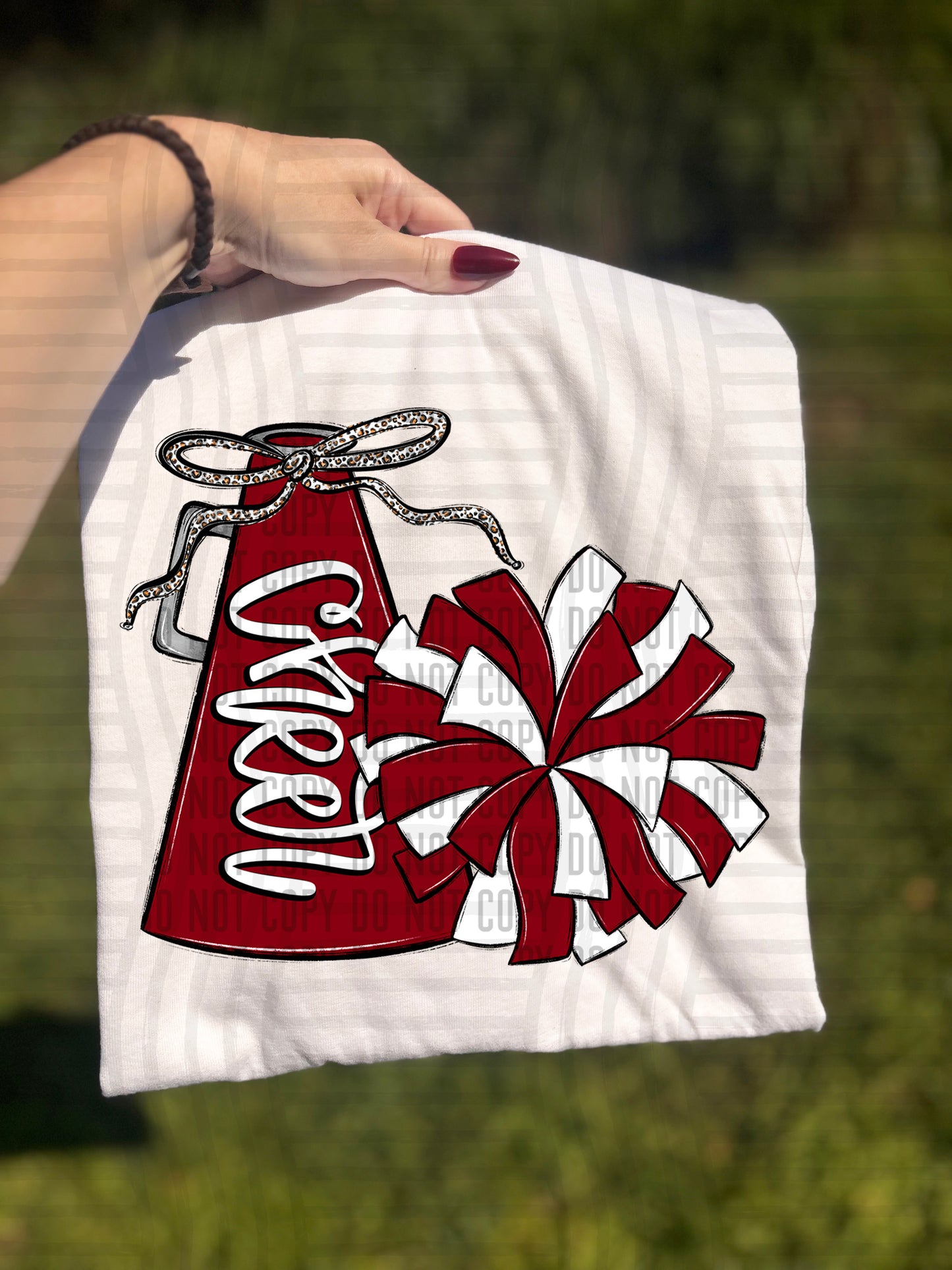 Cheer poms - Color Dropdown -Digital Download 300DPI PNG FILE