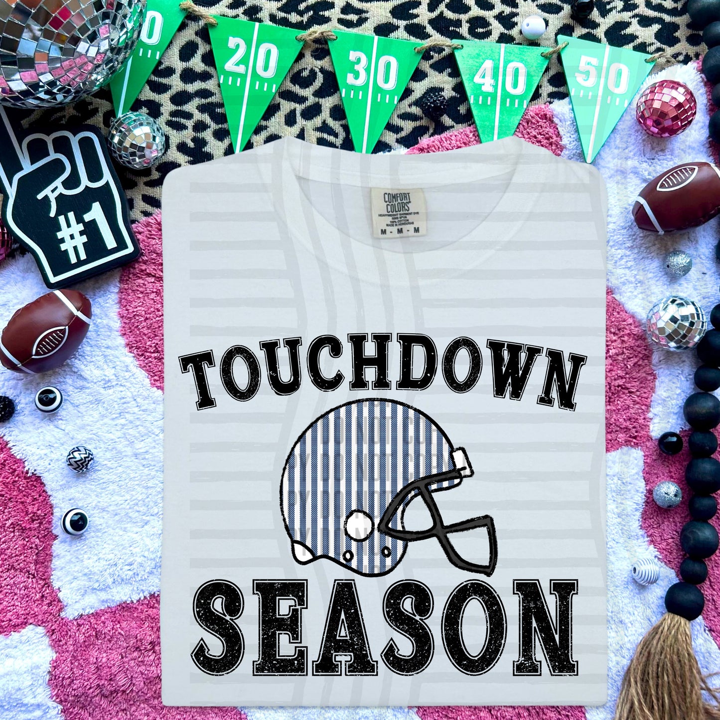 TouchDown Season Seersucker - Color Dropdown Digital Download 300DPI PNG FILE