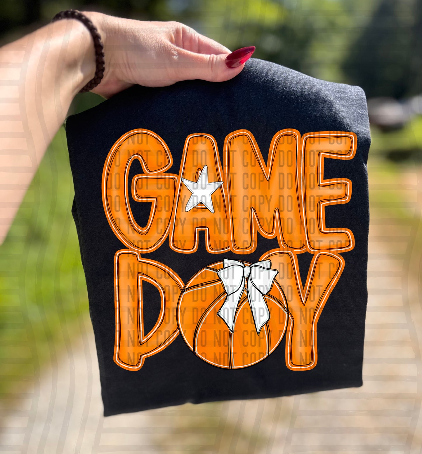 Basketball - GAME D Y - Color Dropdown Digital Download 300DPI PNG FILE