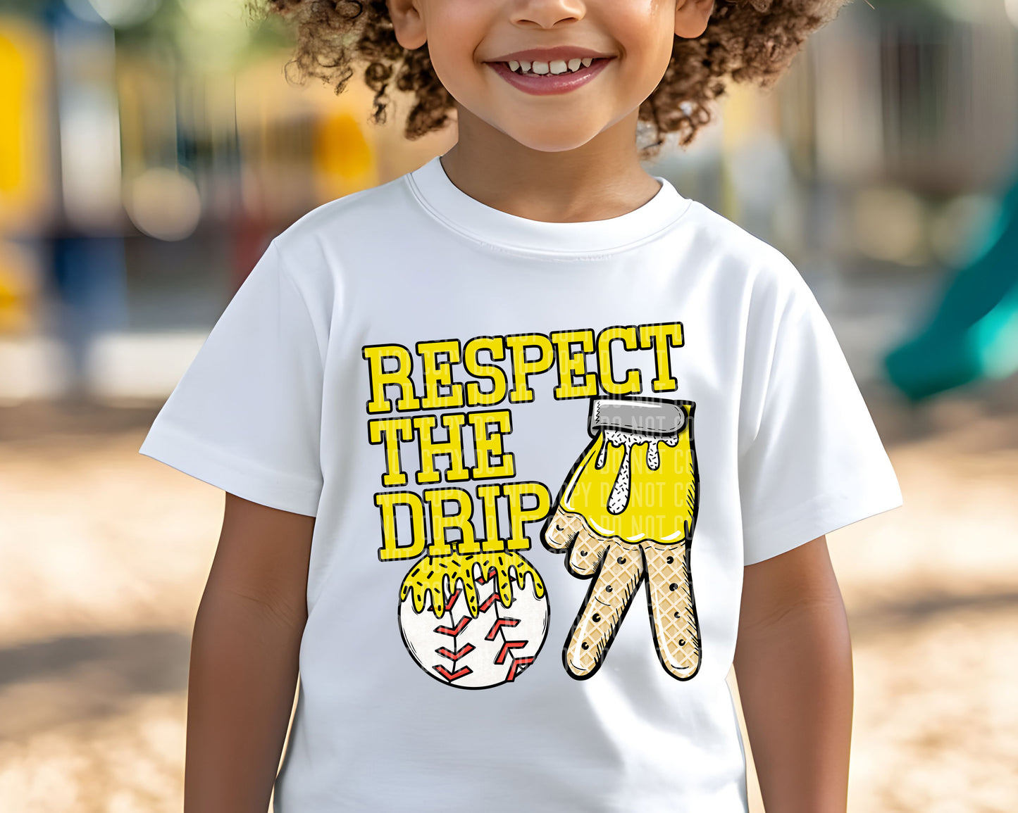 Respect the drip (glove)- Dropdown Digital Download 300DPI PNG FILE