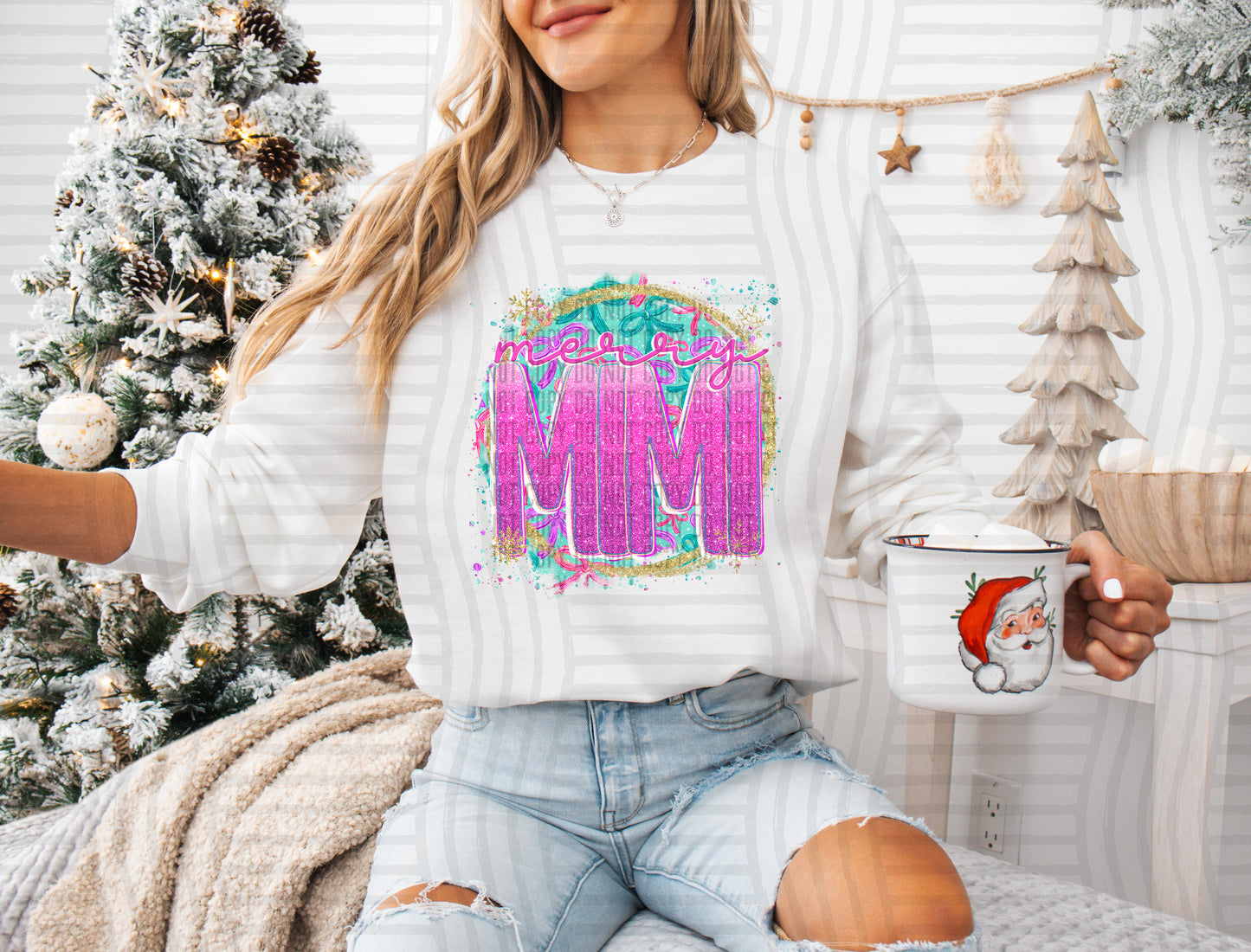 SNOWFLAKE BOW NAMES - 300DPI PNG FILE