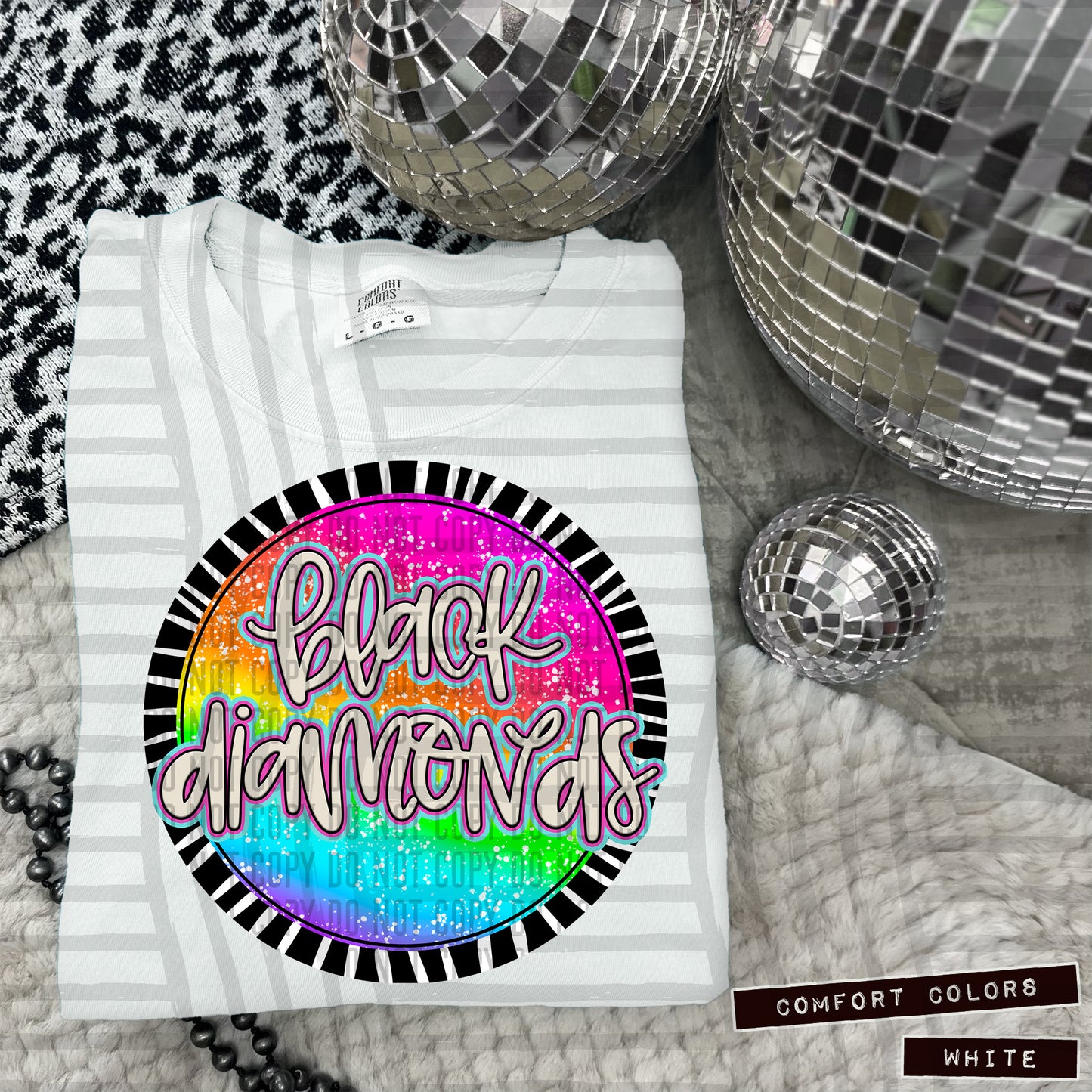 Rainbow Splatter Circles Mascots - Digital Download 300DPI PNG FILE
