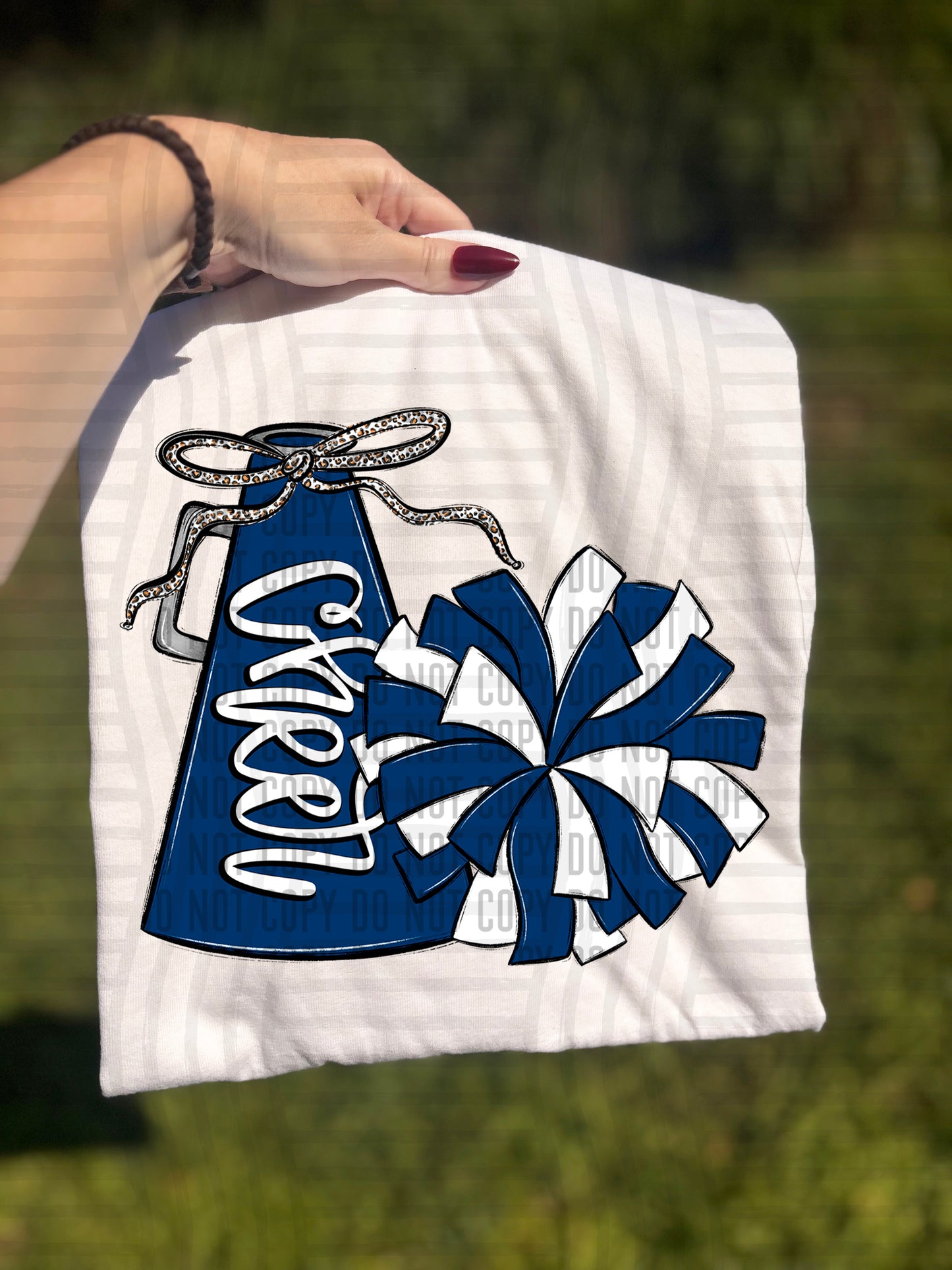 Cheer poms - Color Dropdown -Digital Download 300DPI PNG FILE