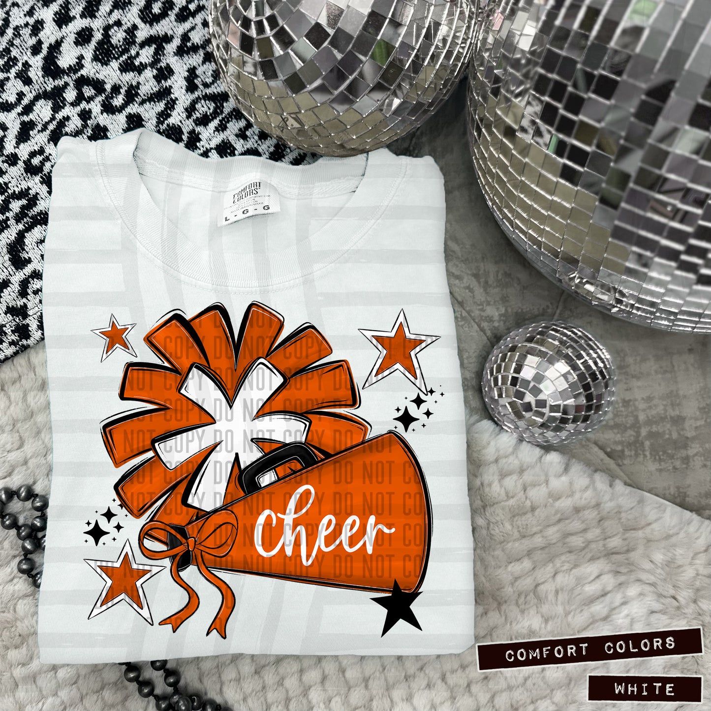 BLANK CHEER MEGAPHONE POM {NOT ELIGIBLE FOR DIGITAL RESALE} - Digital Download 300DPI PNG FILE