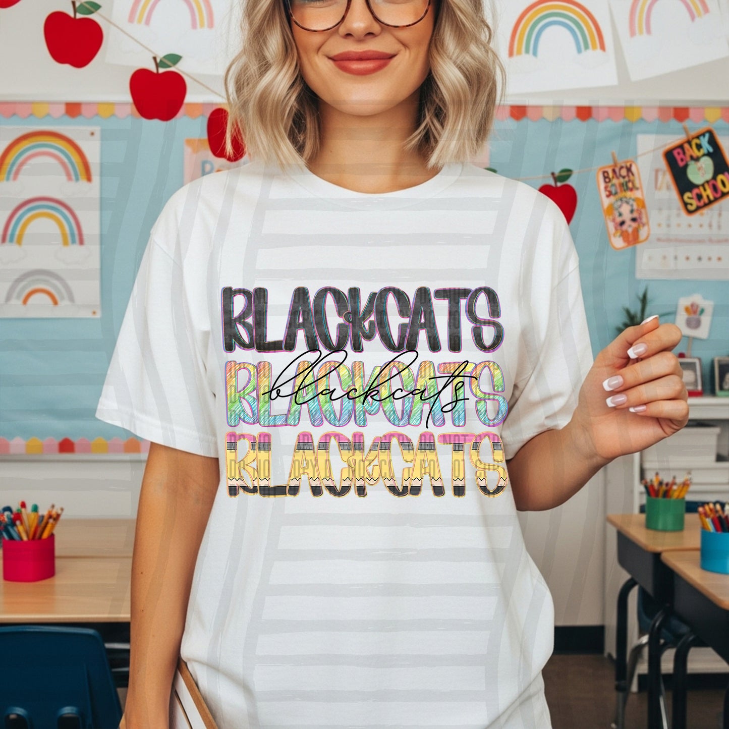 Crayon cutie Stacked - Custom + DROPDOWN - 300 DPI digital download
