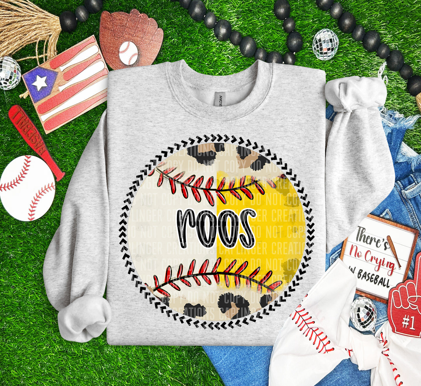 HALF BASEBALL / HALF SOFTBALL - Dropdown + CUSTOM Digital Download 300DPI PNG FILE