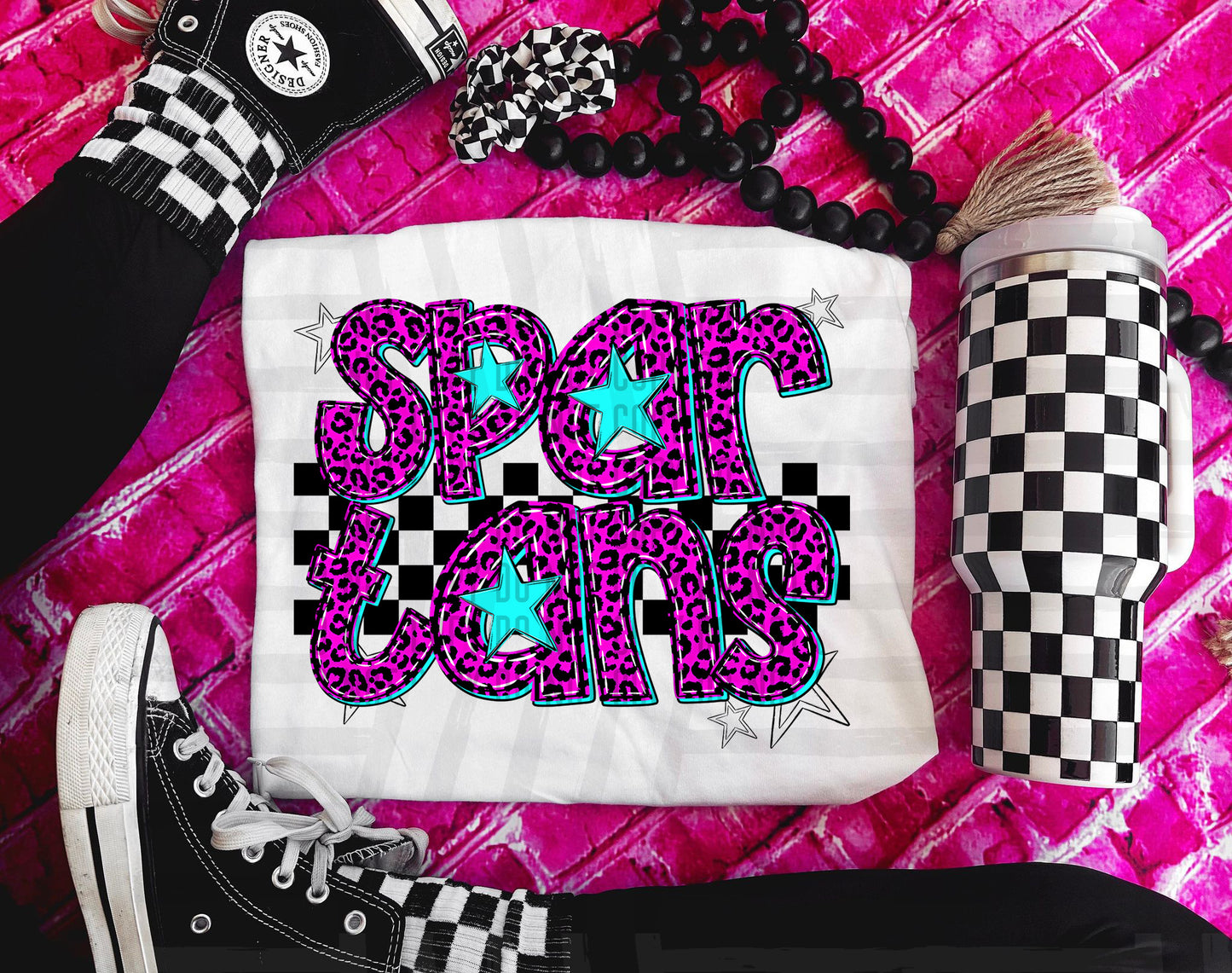 Pink checks - Dropdown + CUSTOM - Digital Download 300DPI PNG FILE
