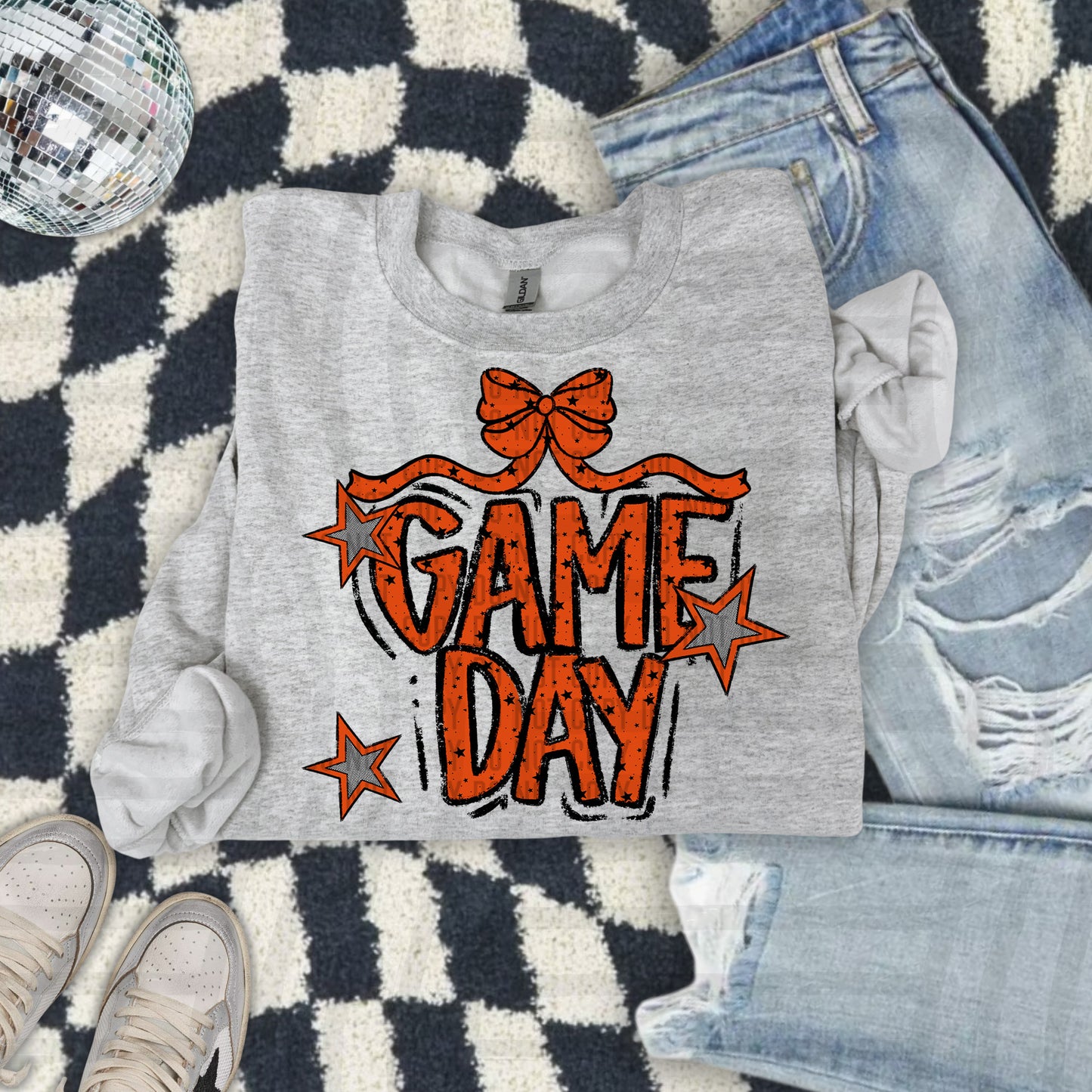 Game Day BOW - Choose your color - Digital Download 300DPI PNG FILE