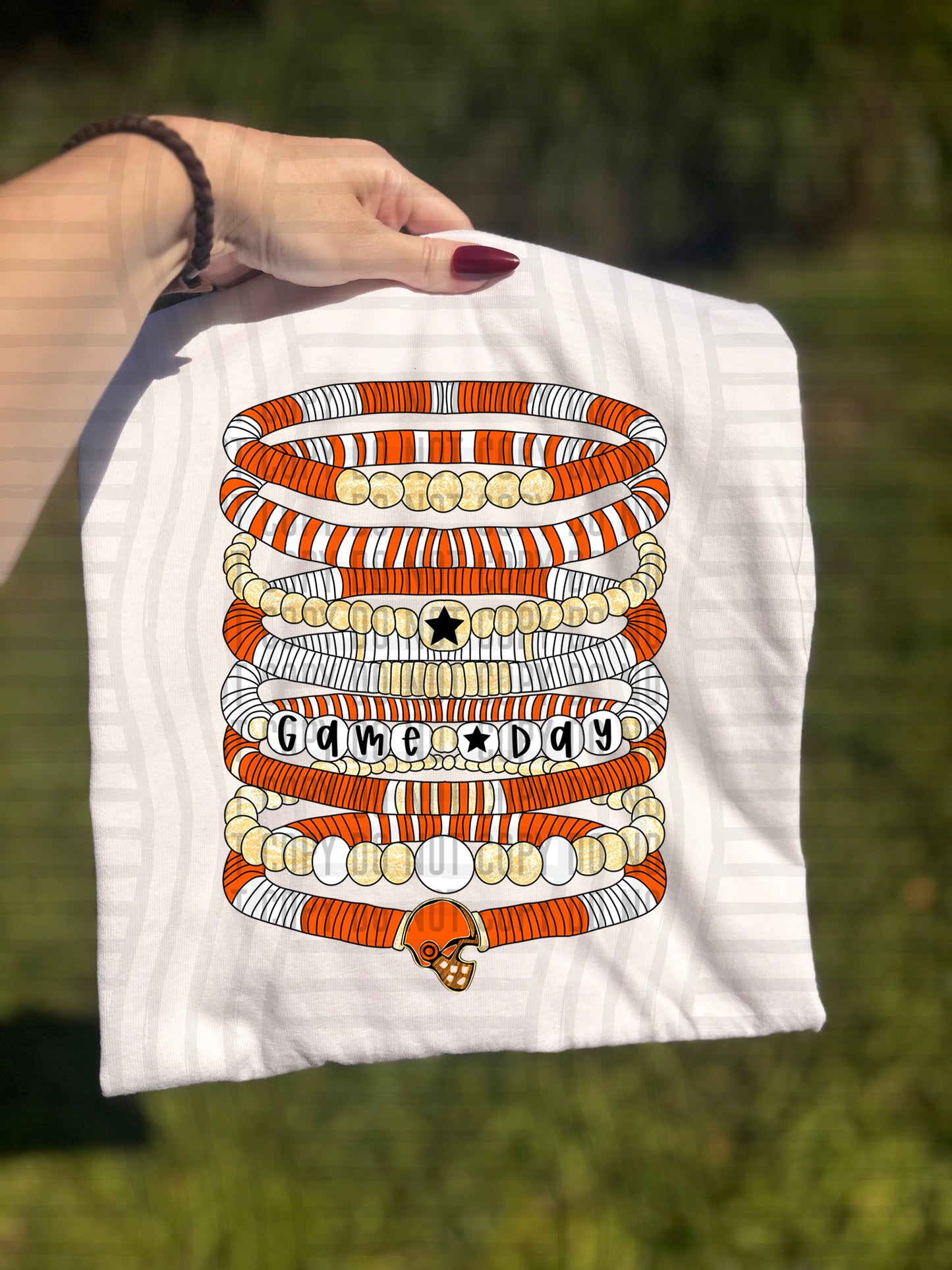 Bracelets - Football - Color Dropdown Digital Download 300DPI PNG FILE