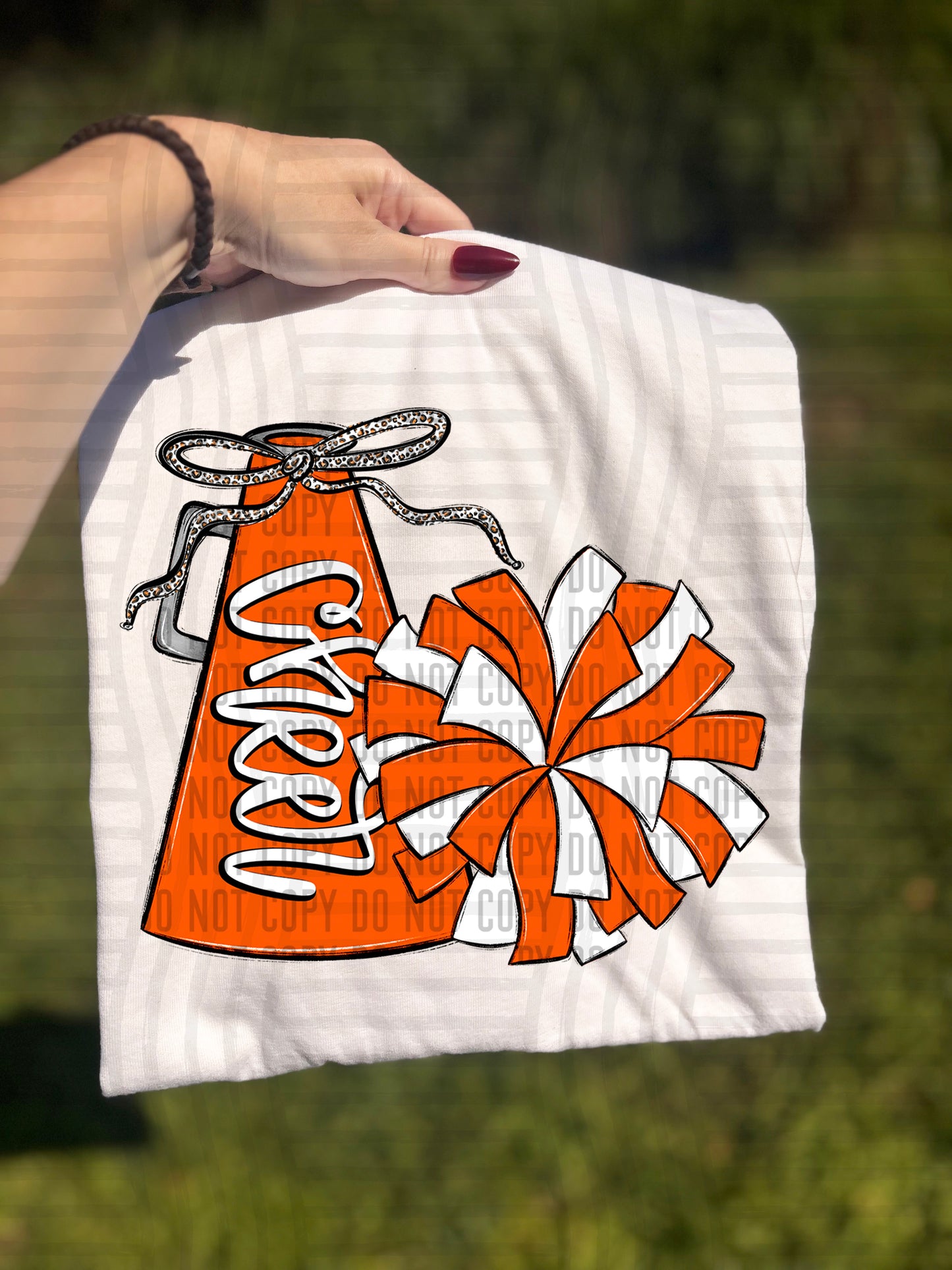 Cheer poms - Color Dropdown -Digital Download 300DPI PNG FILE