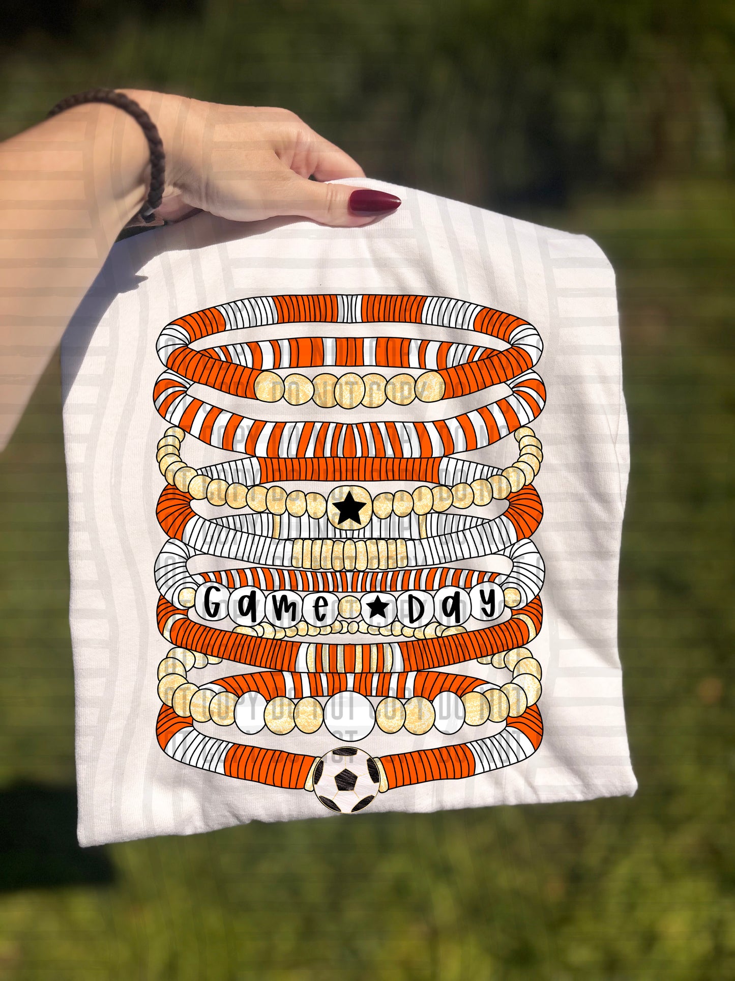 Bracelets - Soccer - Color Dropdown Digital Download 300DPI PNG FILE
