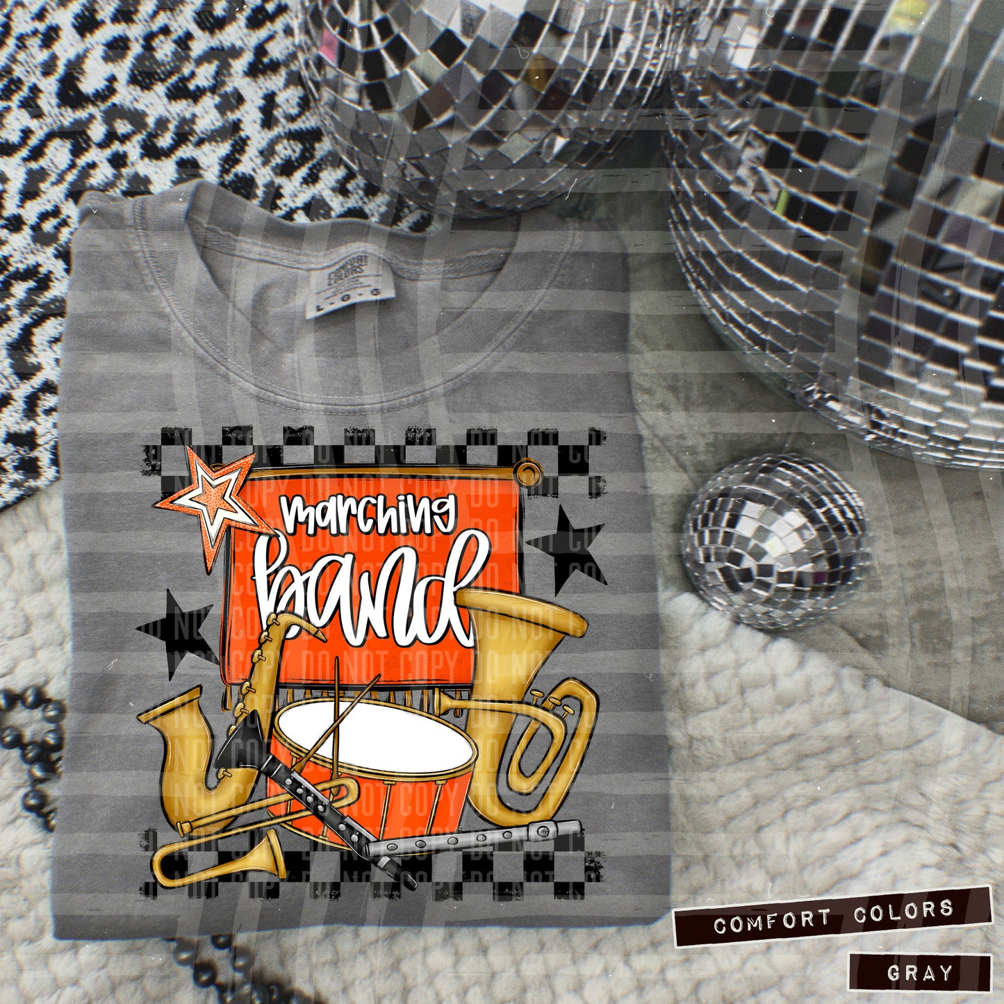Band Collage - Can add names - not for digital resale- Color Dropdown Digital Download 300DPI PNG FILE