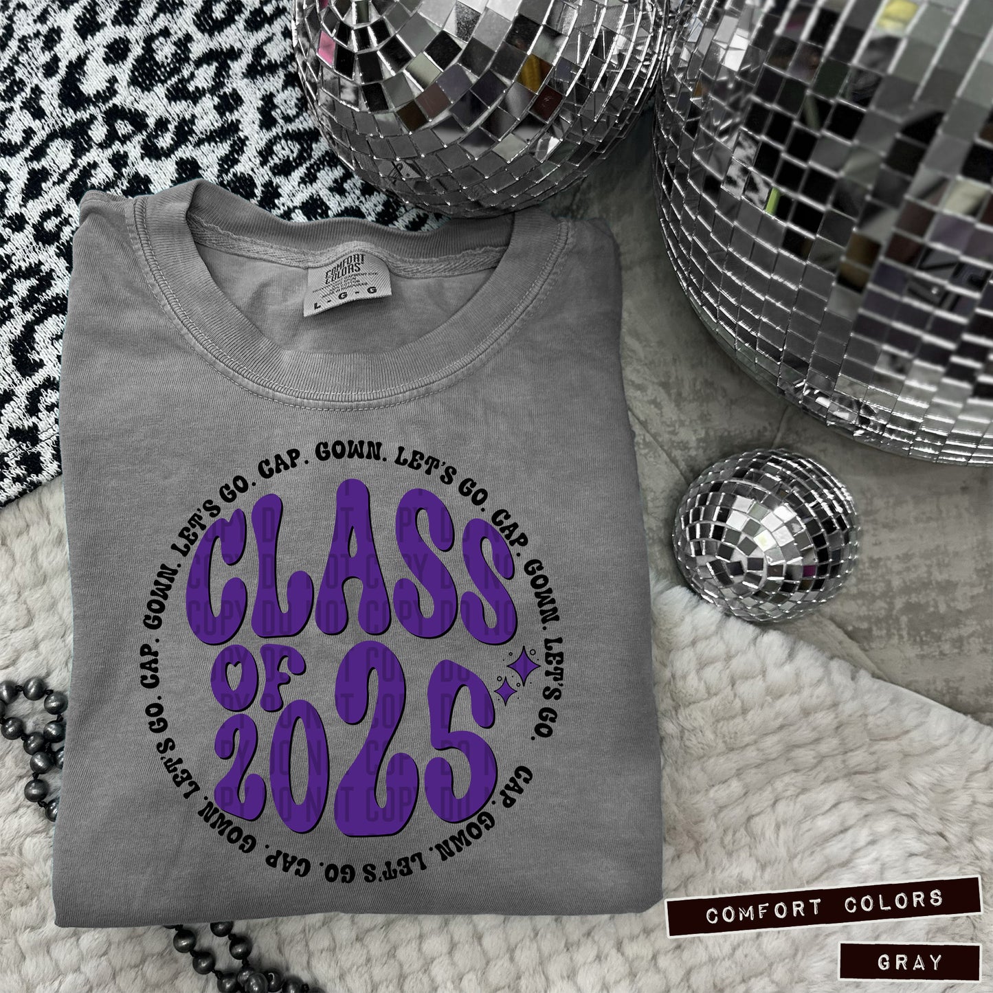 Senior 2025 - Color Dropdown Digital Download 300DPI PNG FILE