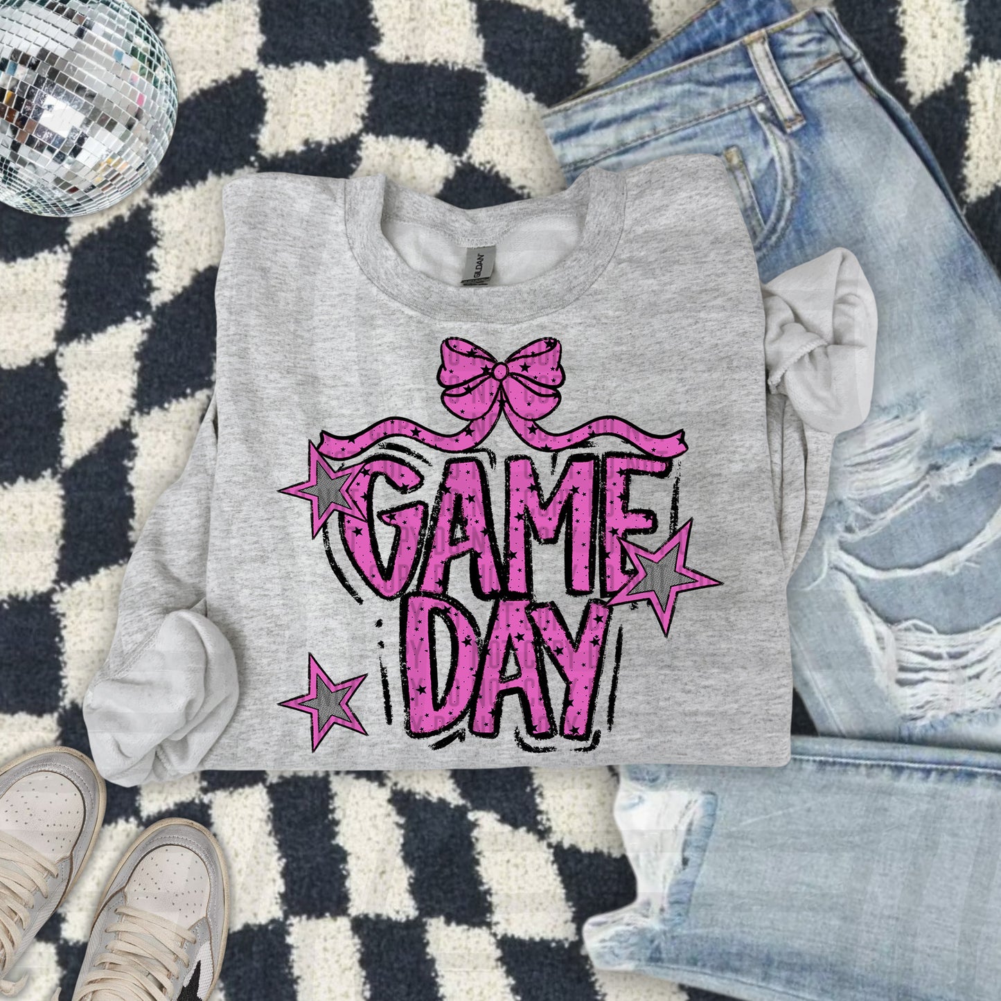Game Day BOW - Choose your color - Digital Download 300DPI PNG FILE