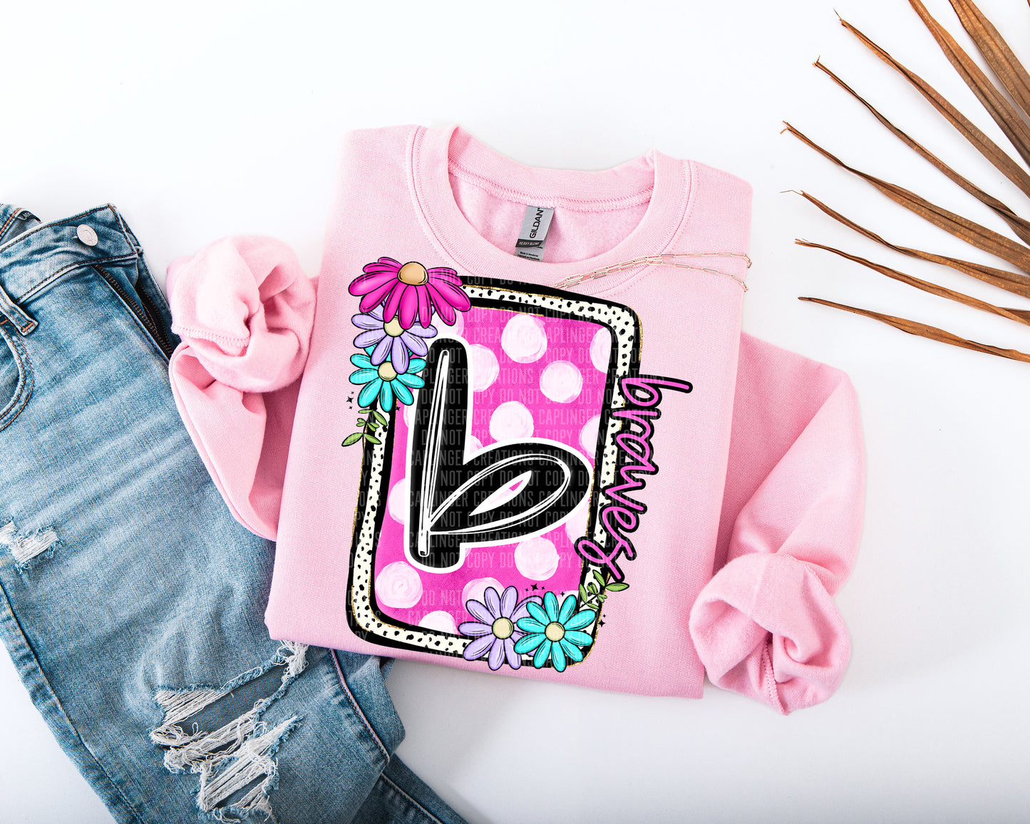 Floral bloom - Dropdown + CUSTOM Digital Download 300DPI PNG FILE