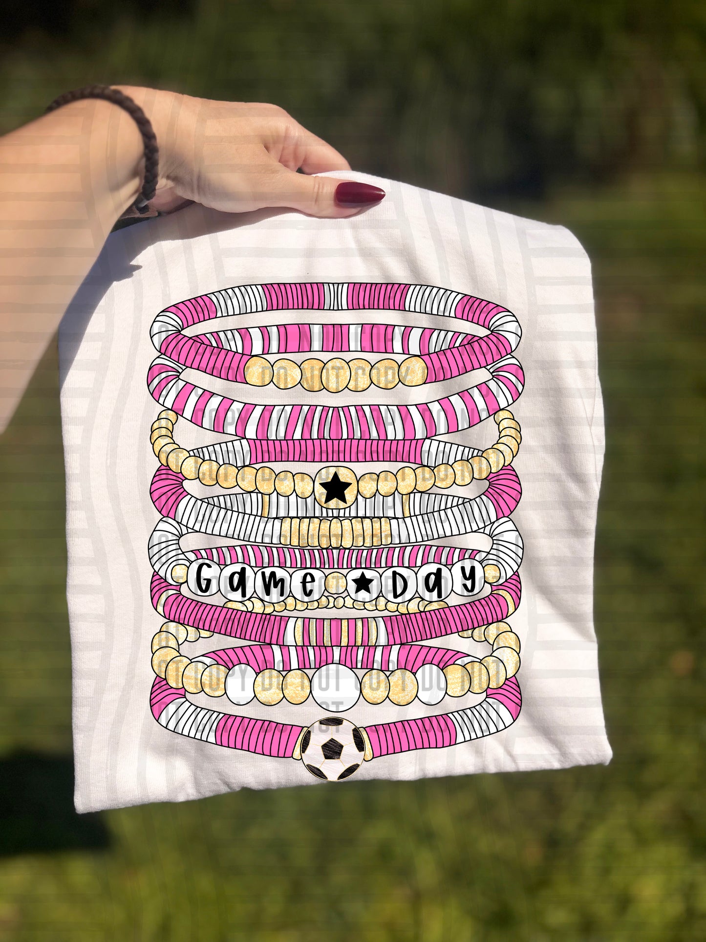 Bracelets - Soccer - Color Dropdown Digital Download 300DPI PNG FILE