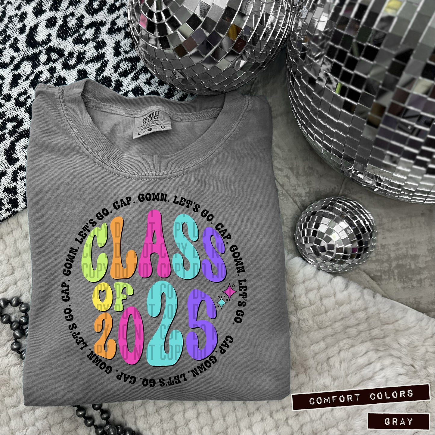 Senior 2025 - Color Dropdown Digital Download 300DPI PNG FILE