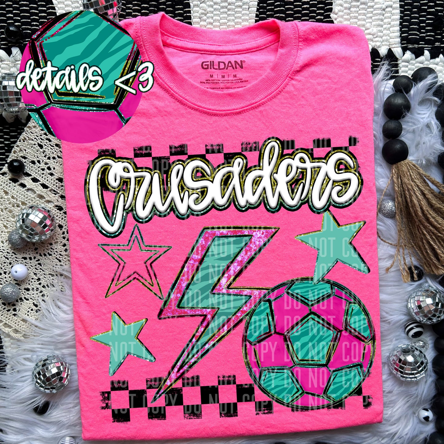 Soccer Rainbow Bolt - Dropdown Digital Download 300DPI PNG FILE