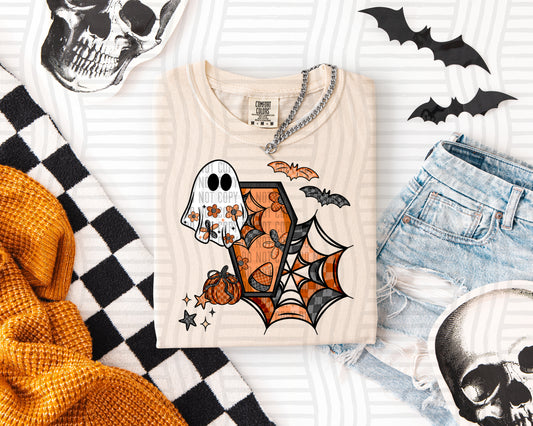 Checkered ghost 3 designs - Digital download 300DPI PNG FILE