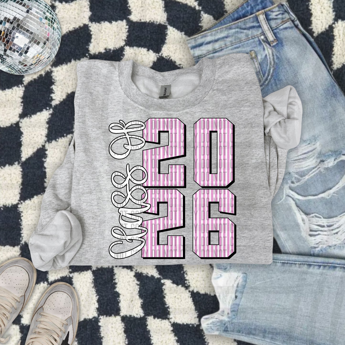 Class of 2026 - Choose your color - Digital Download 300DPI PNG FILE