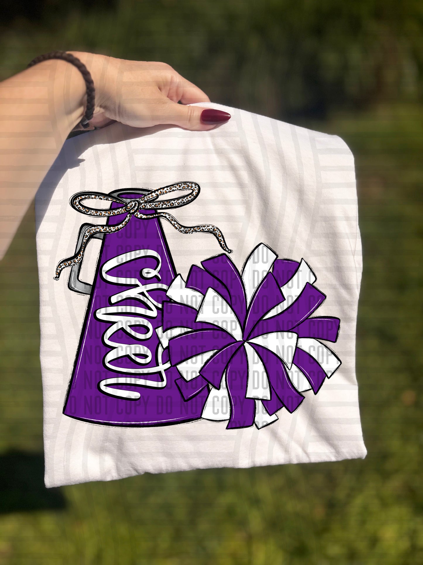 Cheer poms - Color Dropdown -Digital Download 300DPI PNG FILE