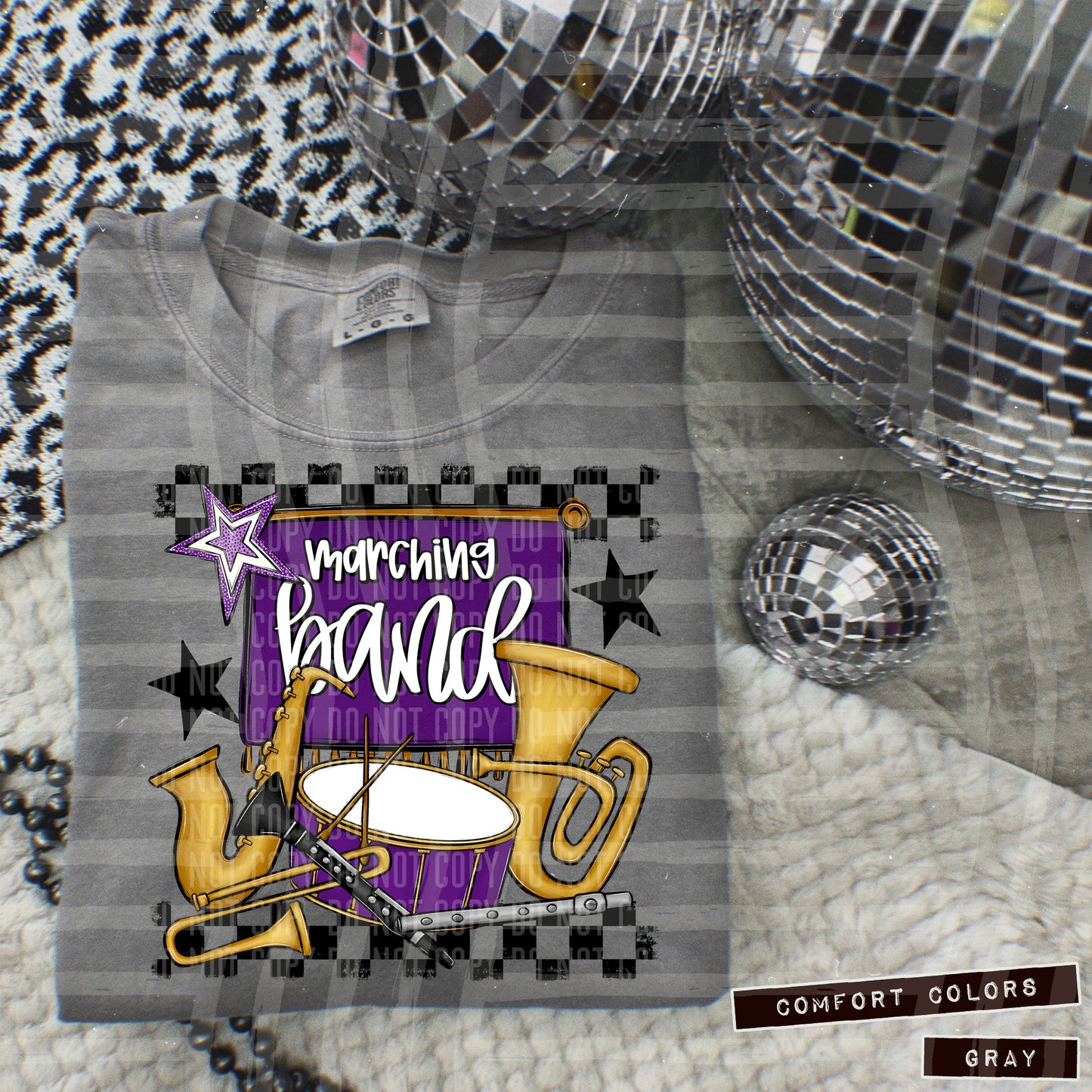 Band Collage - Can add names - not for digital resale- Color Dropdown Digital Download 300DPI PNG FILE