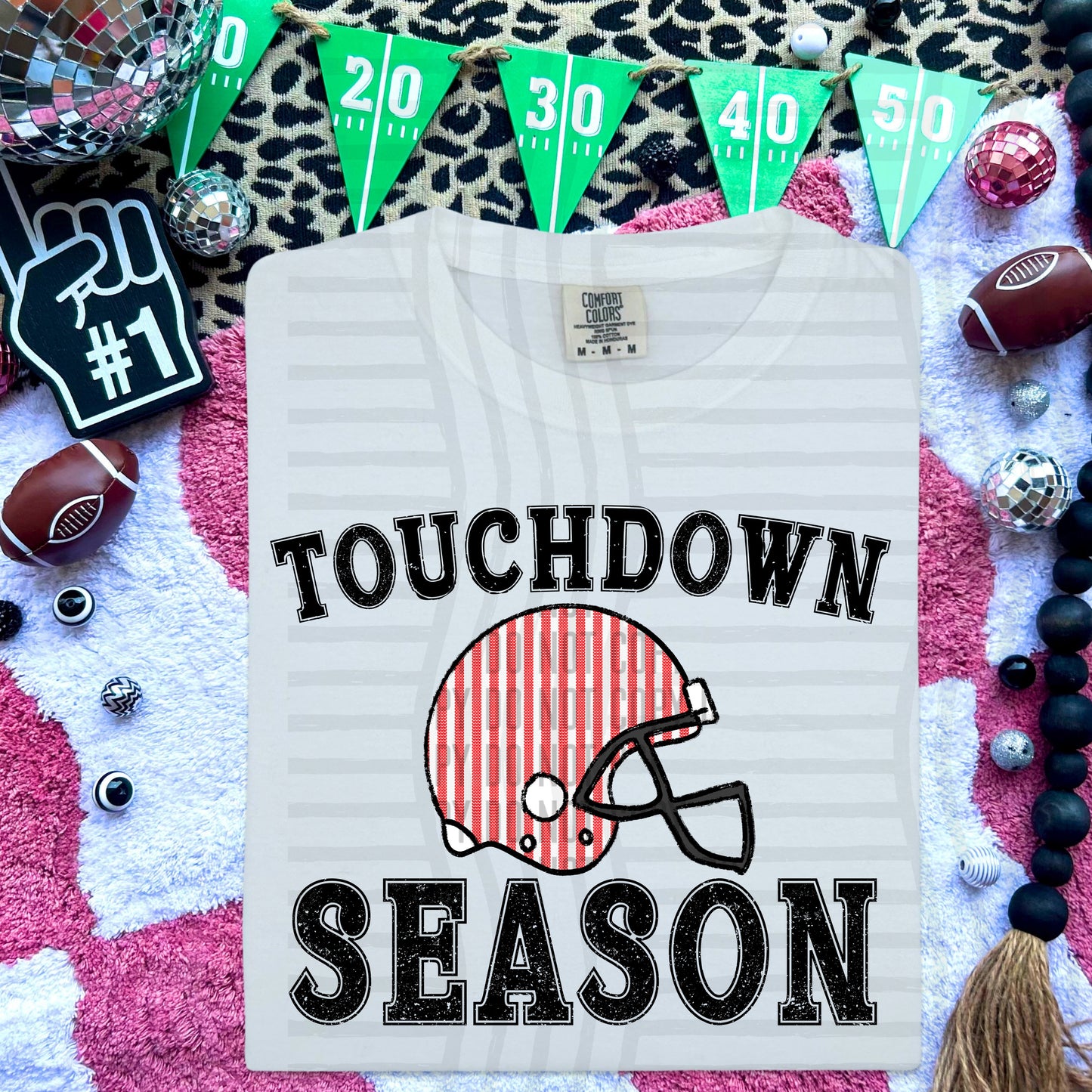 TouchDown Season Seersucker - Color Dropdown Digital Download 300DPI PNG FILE