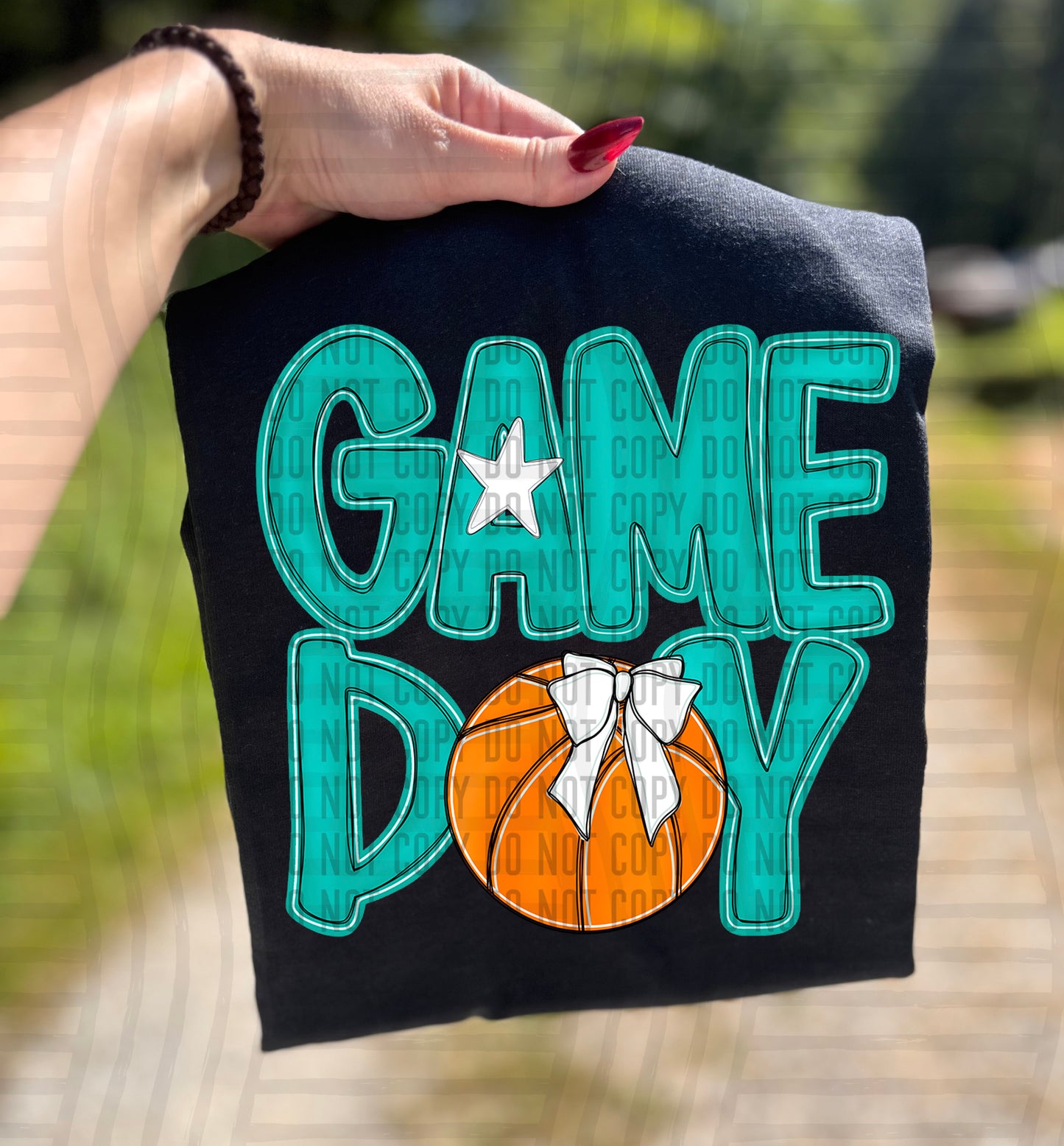Basketball - GAME D Y - Color Dropdown Digital Download 300DPI PNG FILE