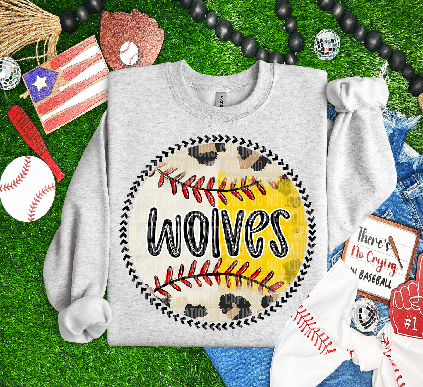 HALF BASEBALL / HALF SOFTBALL - Dropdown + CUSTOM Digital Download 300DPI PNG FILE