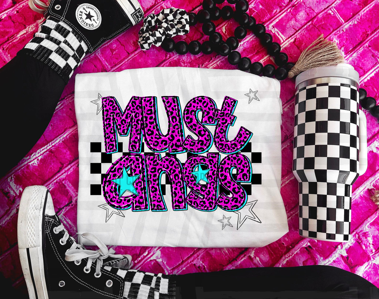Pink checks - Dropdown + CUSTOM - Digital Download 300DPI PNG FILE