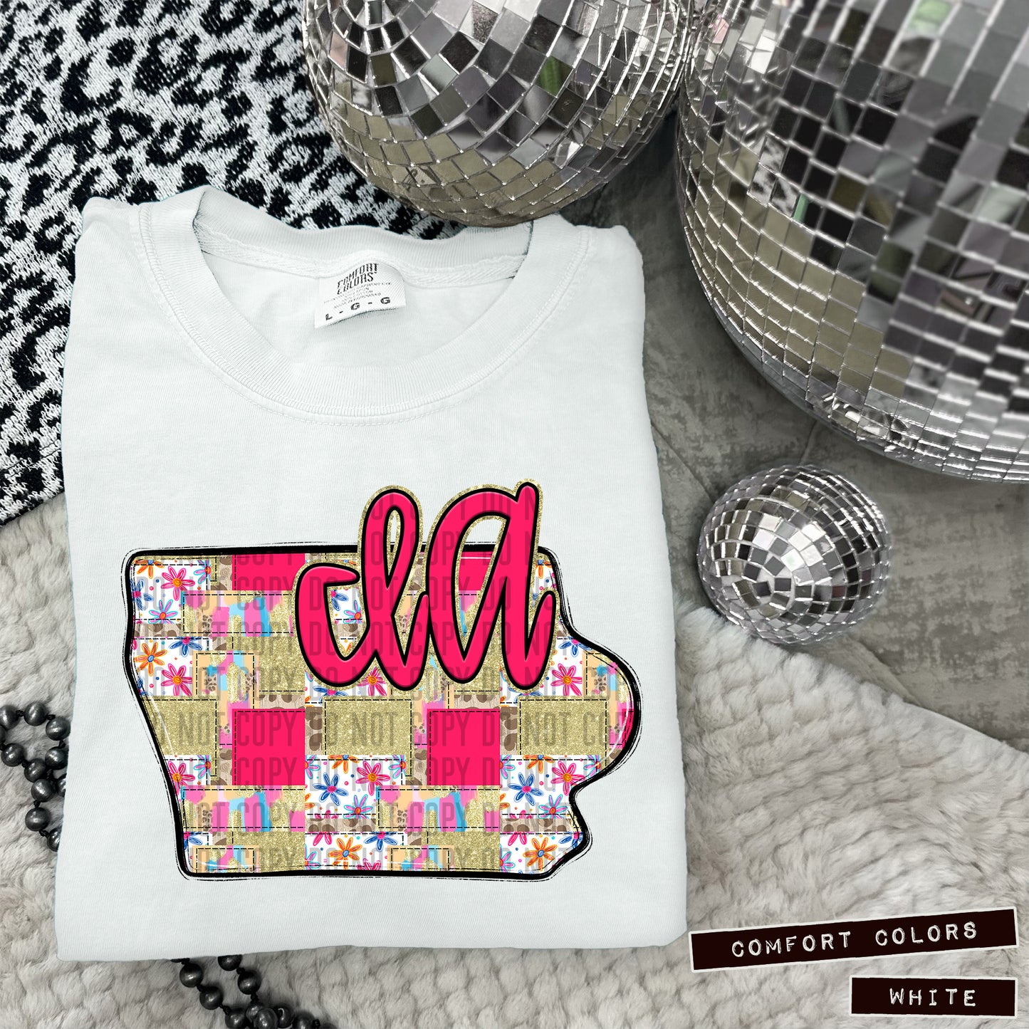 PICK A STATE - Bright Patches - Digital download 300DPI PNG FILE