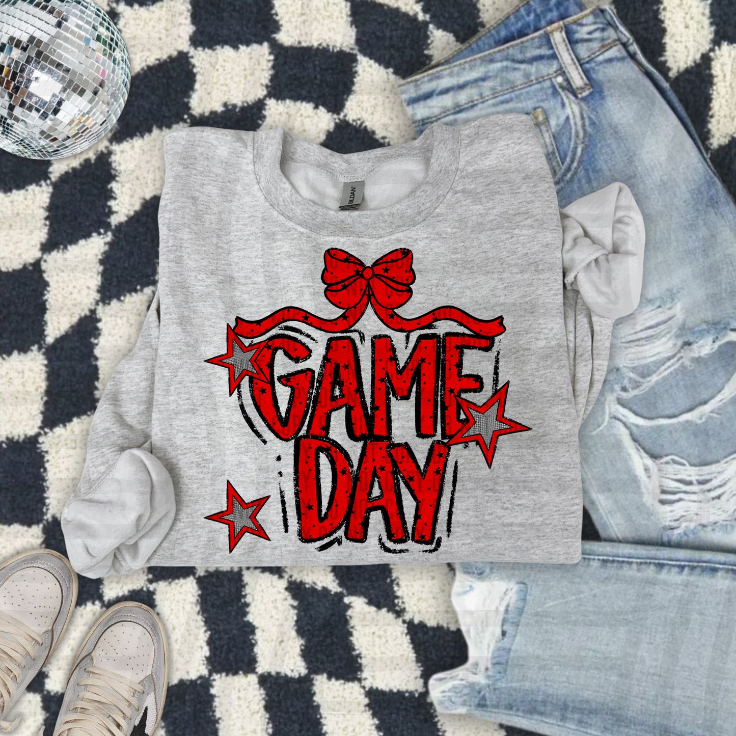 Game Day BOW - Choose your color - Digital Download 300DPI PNG FILE