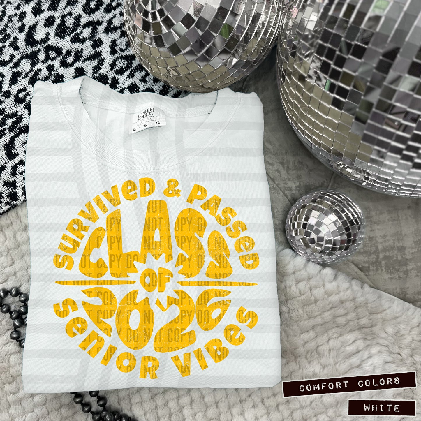 Senior Class of 2026 - Color Dropdown Digital Download 300DPI PNG FILE