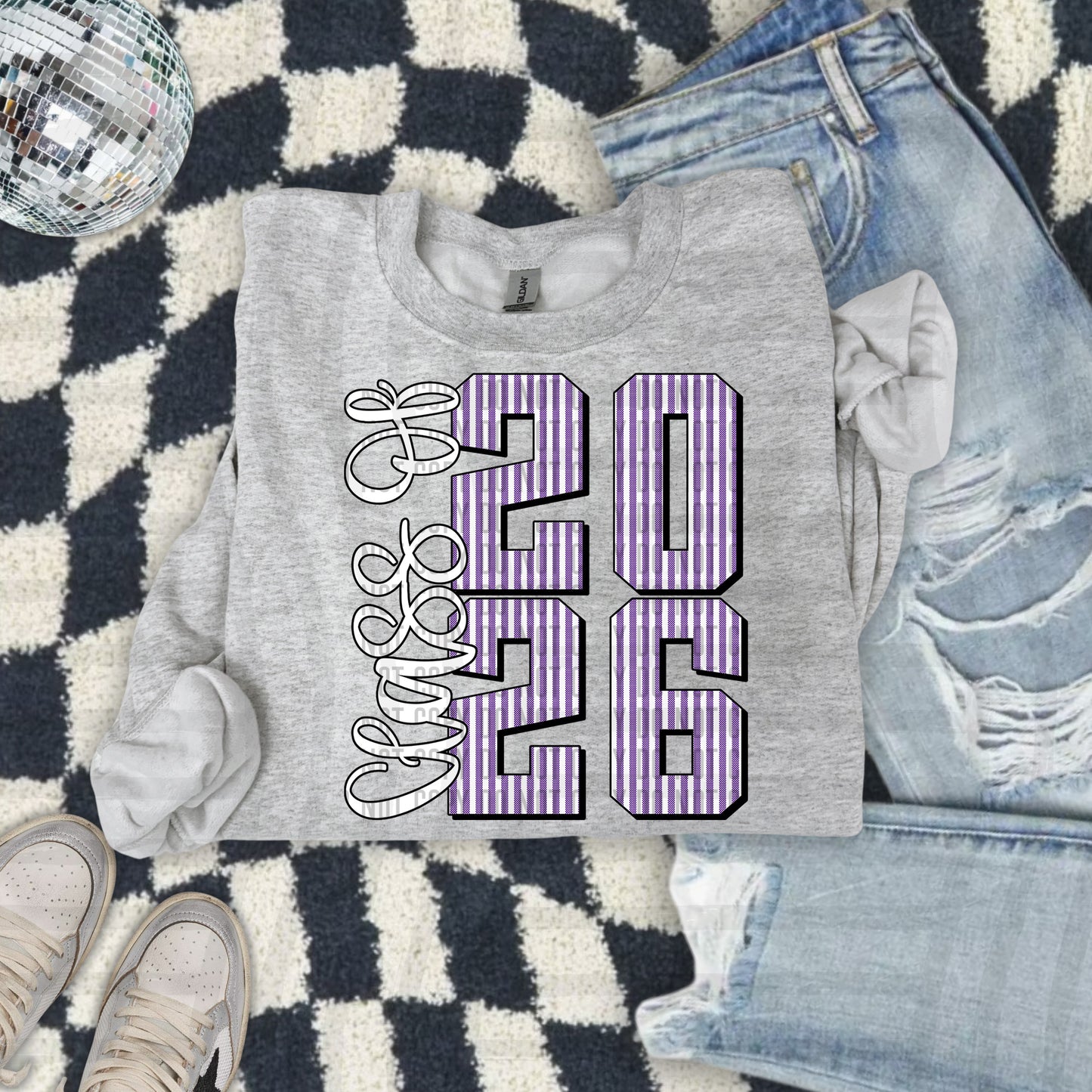 Class of 2026 - Choose your color - Digital Download 300DPI PNG FILE