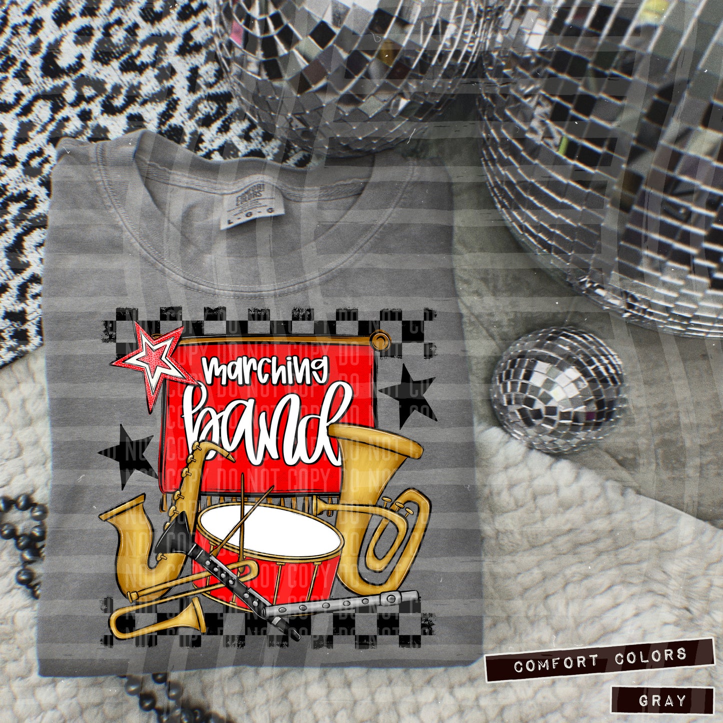 Band Collage - Can add names - not for digital resale- Color Dropdown Digital Download 300DPI PNG FILE