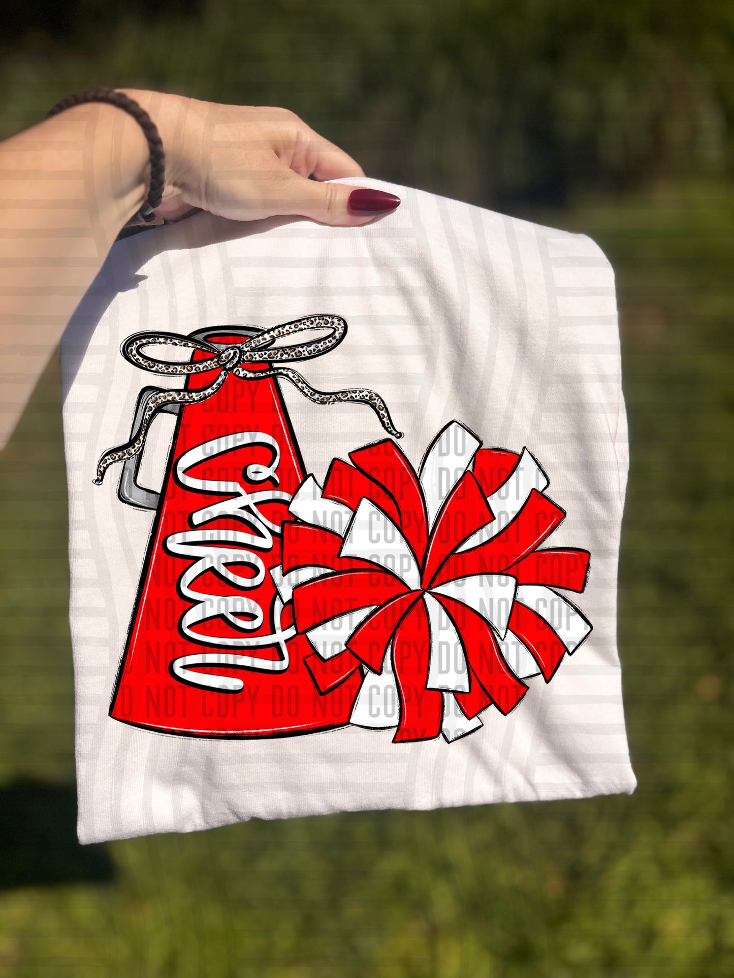 Cheer poms - Color Dropdown -Digital Download 300DPI PNG FILE