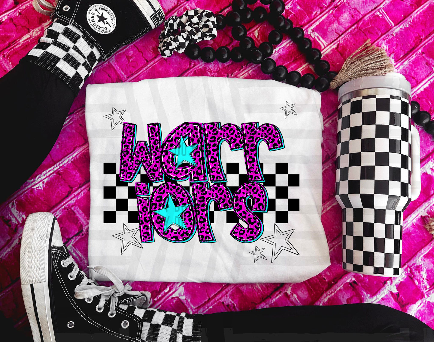Pink checks - Dropdown + CUSTOM - Digital Download 300DPI PNG FILE