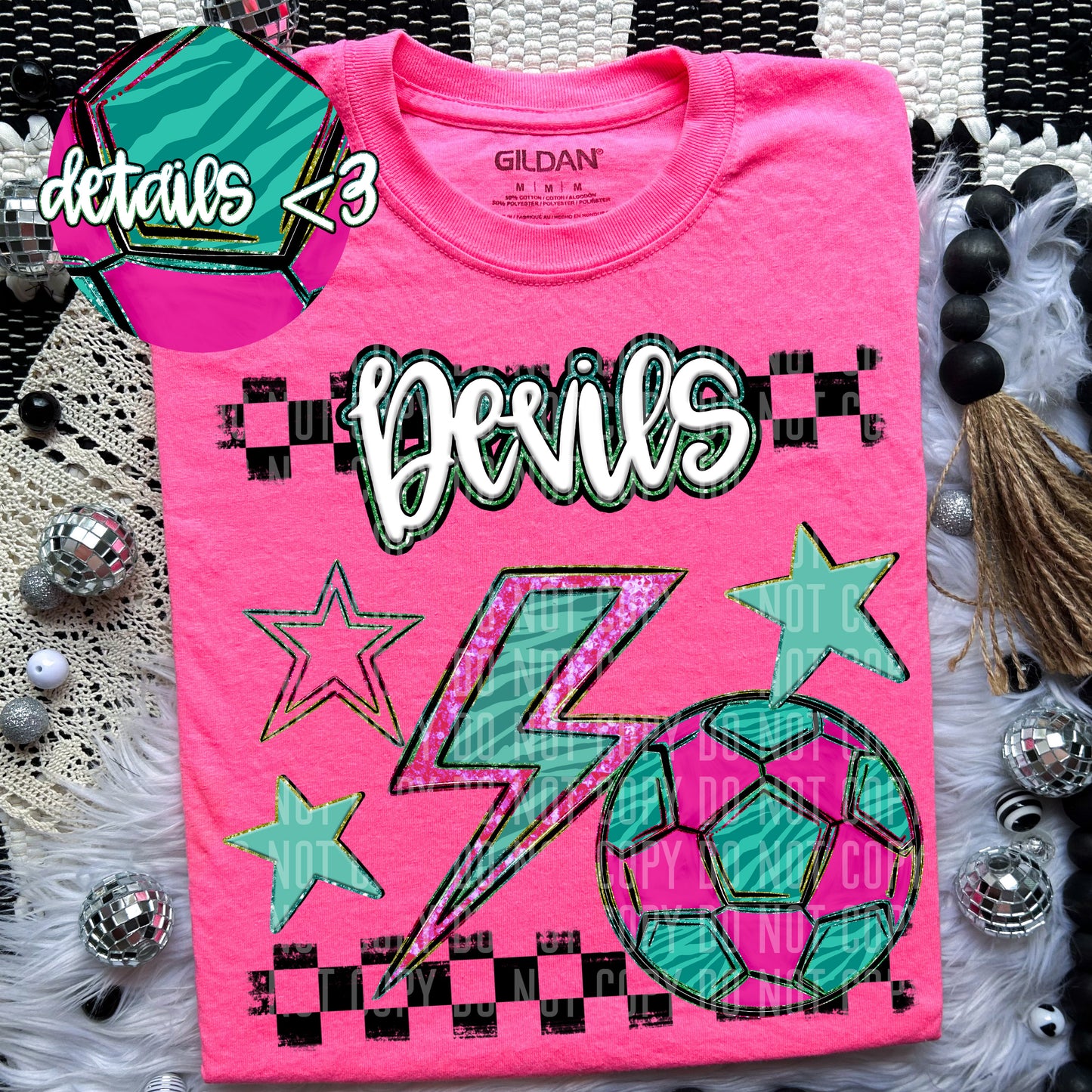 Soccer Rainbow Bolt - Dropdown Digital Download 300DPI PNG FILE