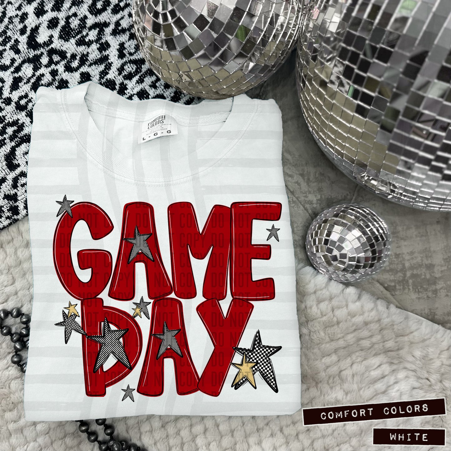 CheckMate Game Day Collection 2 files included Gold/Silver- Color Dropdown Digital Download 300DPI PNG FILE