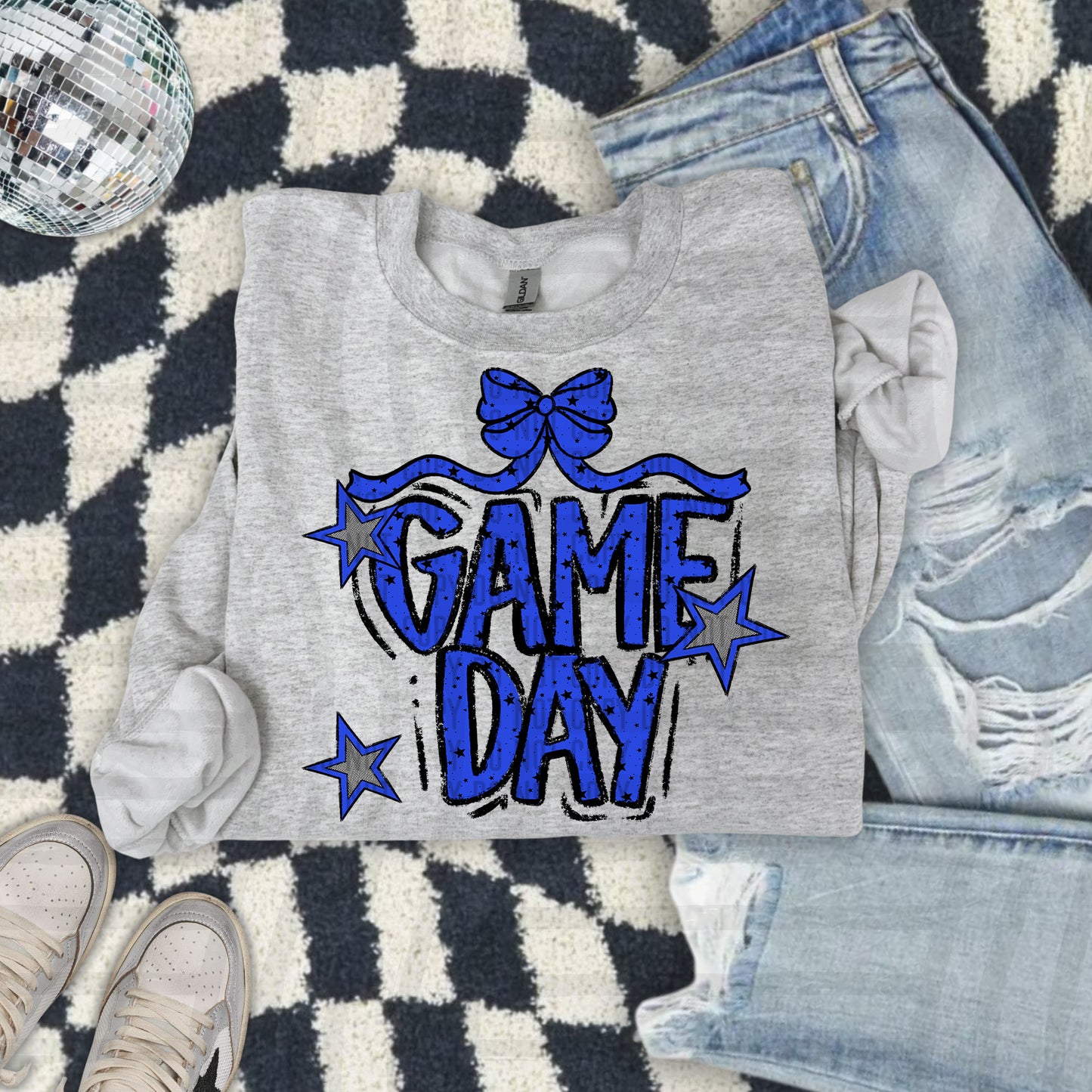 Game Day BOW - Choose your color - Digital Download 300DPI PNG FILE