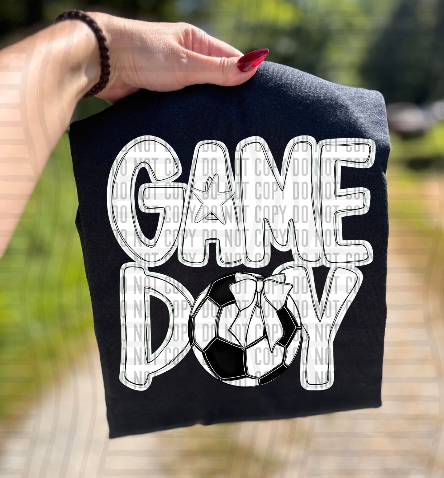Soccer - GAME D Y -Color Dropdown Digital Download 300DPI PNG FILE