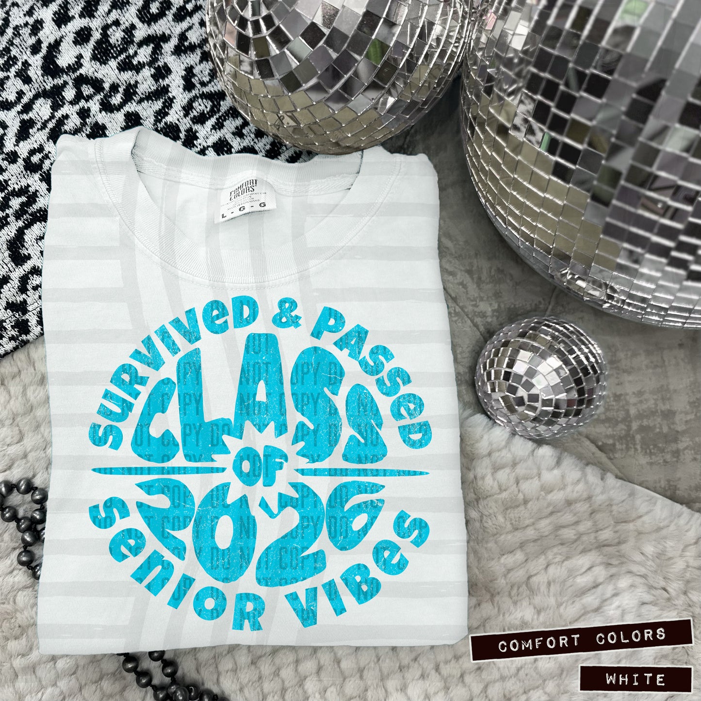 Senior Class of 2026 - Color Dropdown Digital Download 300DPI PNG FILE