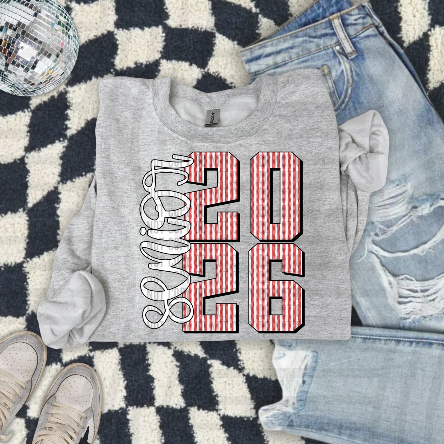Senior 2026 - Choose your color - Digital Download 300DPI PNG FILE