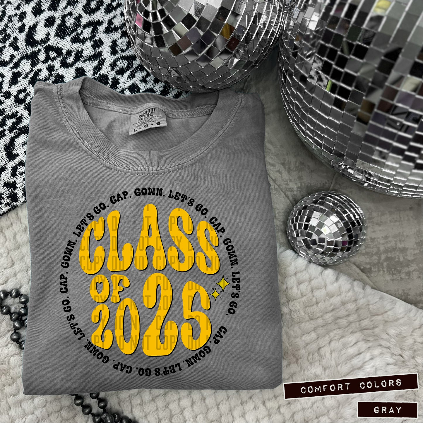 Senior 2025 - Color Dropdown Digital Download 300DPI PNG FILE