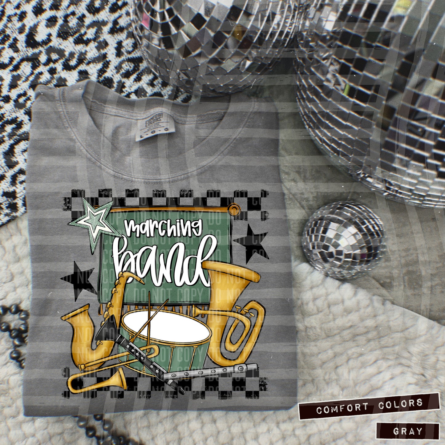 Band Collage - Can add names - not for digital resale- Color Dropdown Digital Download 300DPI PNG FILE