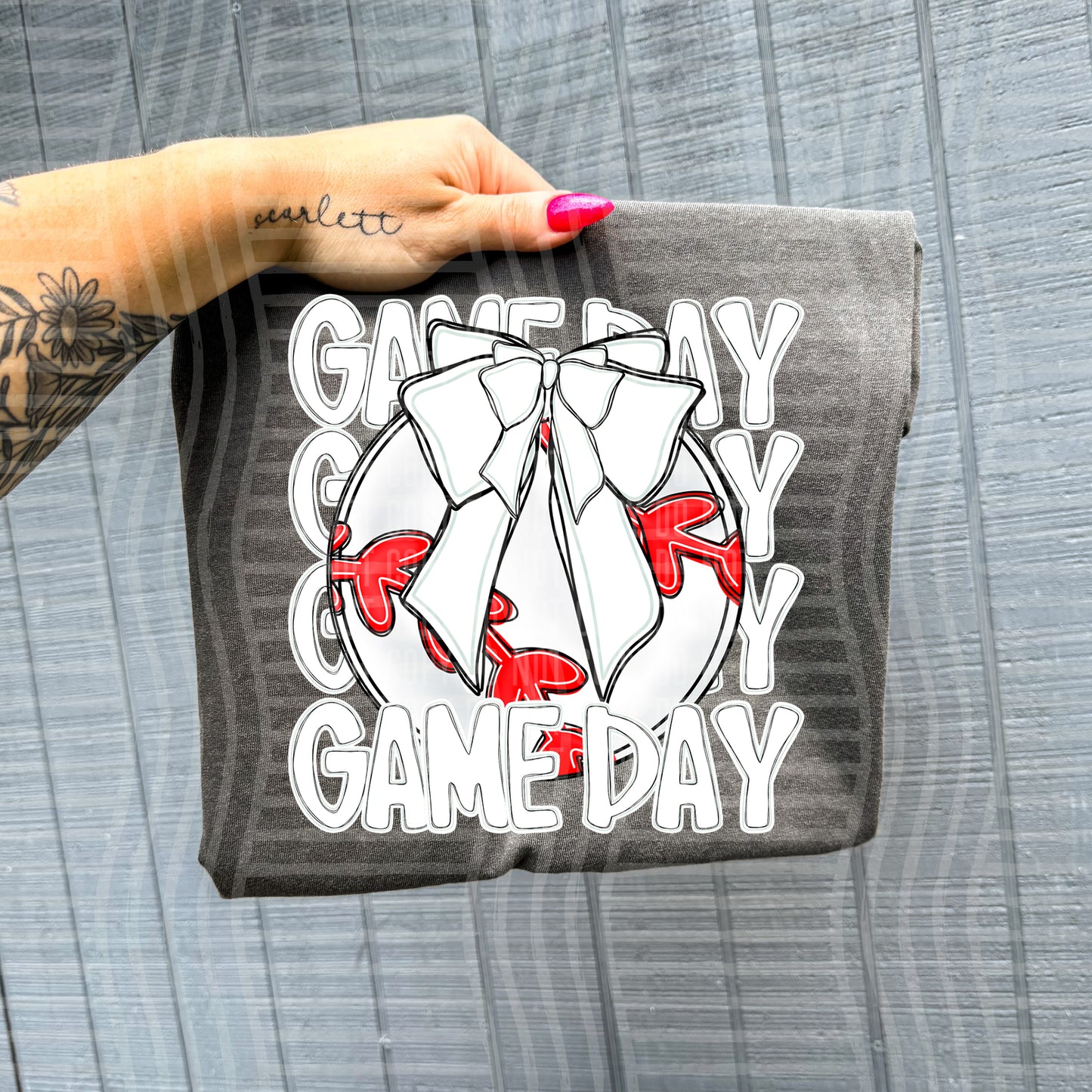 BASEBALL - GAME DAY - Color Dropdown Digital Download 300DPI PNG FILE