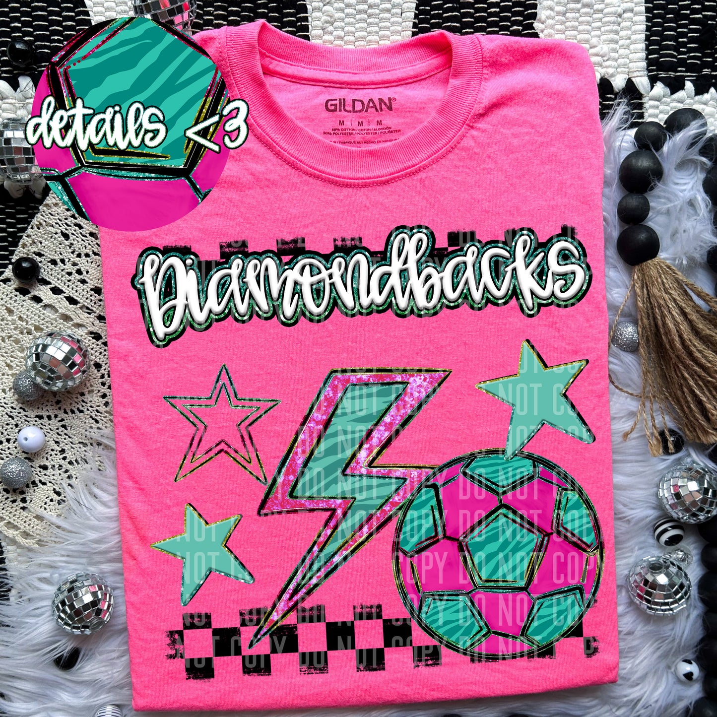Soccer Rainbow Bolt - Dropdown Digital Download 300DPI PNG FILE