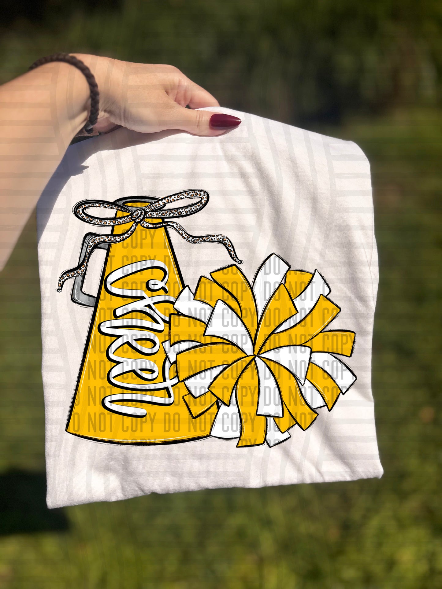 Cheer poms - Color Dropdown -Digital Download 300DPI PNG FILE
