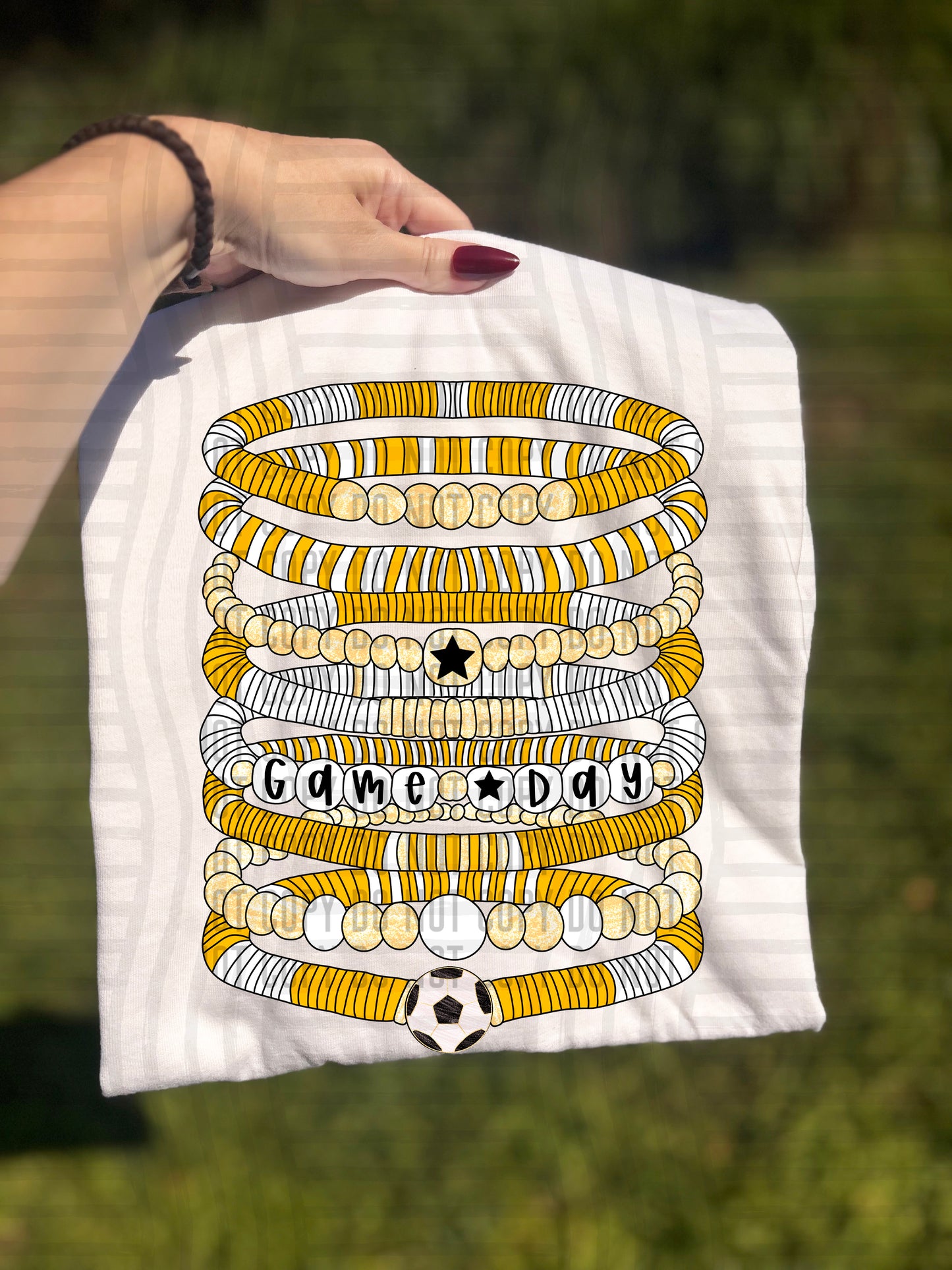 Bracelets - Soccer - Color Dropdown Digital Download 300DPI PNG FILE